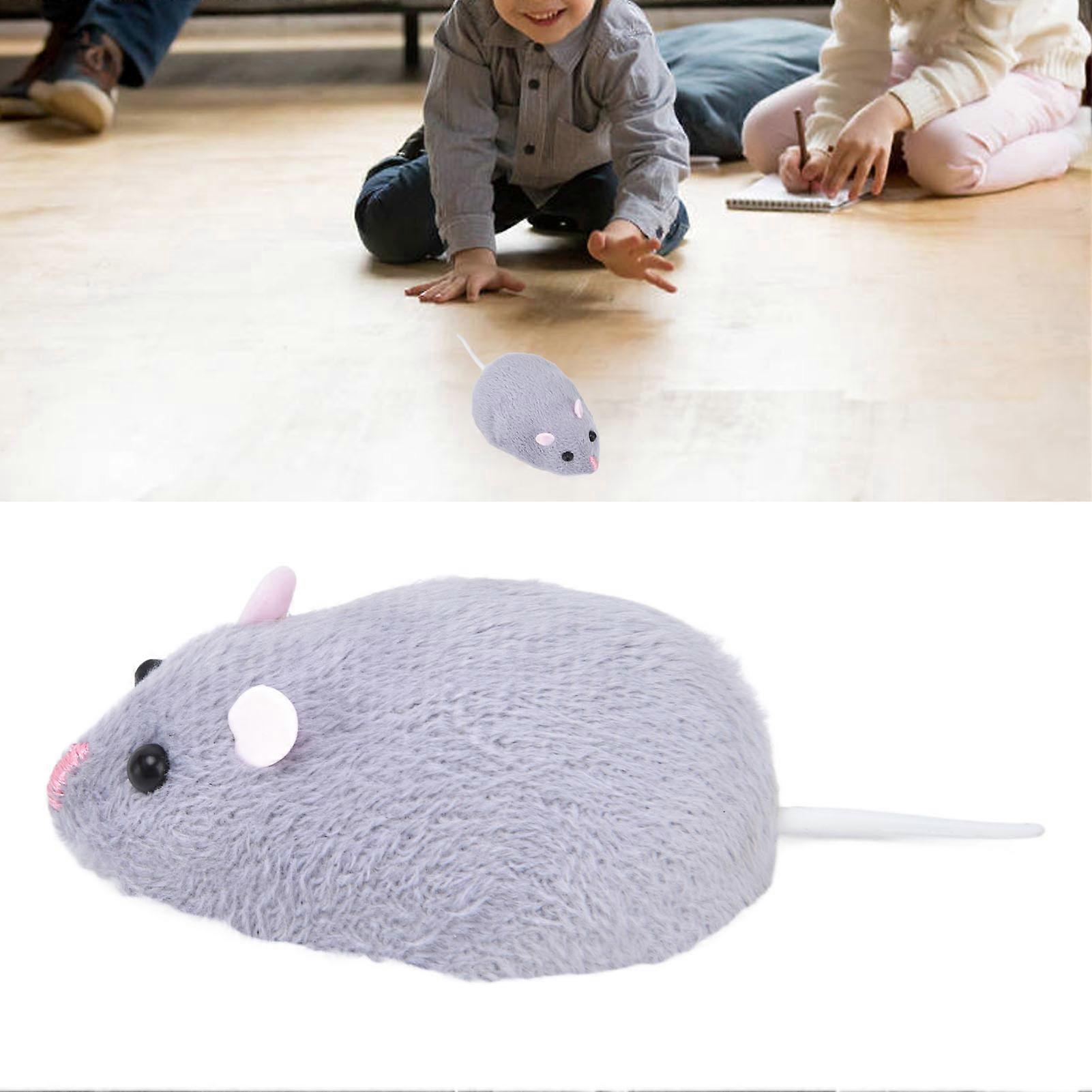 Télécommande Souris Jouet Fun Réalité infrarouge Protection de l’environnement ABS Composants électroniques Parodie JouetsGris 