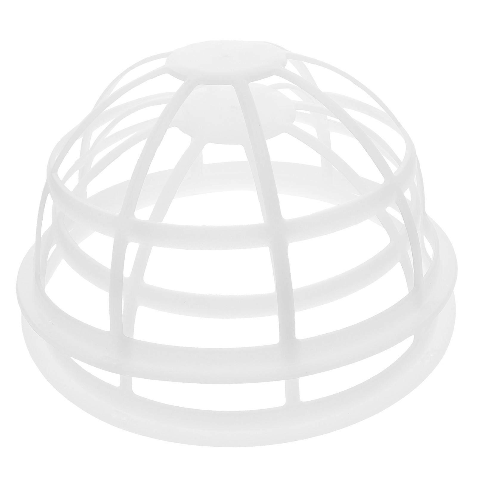 Hat Cleaning Cage 2Pcs Ideal For Washing And Protecting Hats Suitable For Home And Laundry Use Crafted For Adults Made With Premium Plastic Material