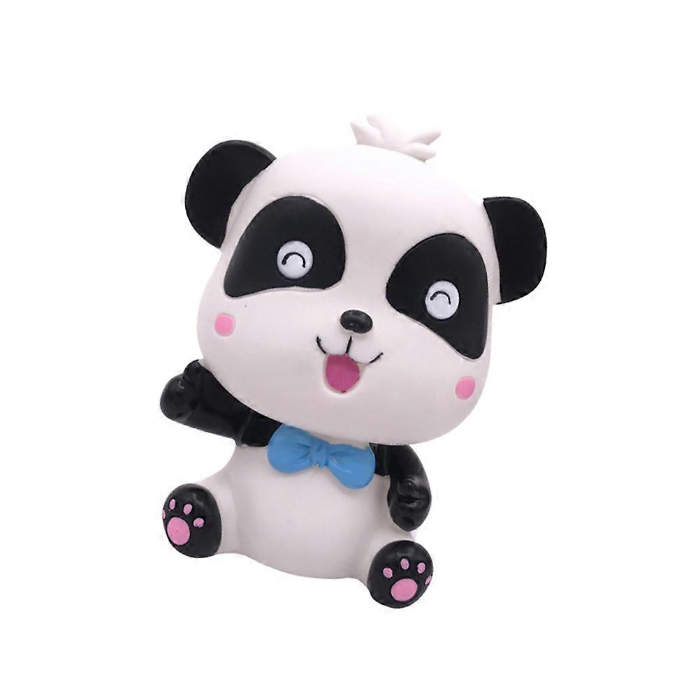 Panda Style Coin Storage Bank For Boys And Girls Suitable For Kid's Room With 5.7×4.7×7.1 In Dimensions 1Set