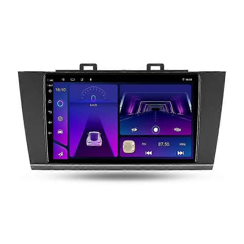 2 דין עבור סובארו אאוטבק 5 2014 - 2018 מורשת 6 2014 - 2017 Carplay 4G WIFI אנדרואיד אוטומטי נגן רדיו לרכב סטריאו לרכב מולטימדיה נגן וידאו GPS Navig