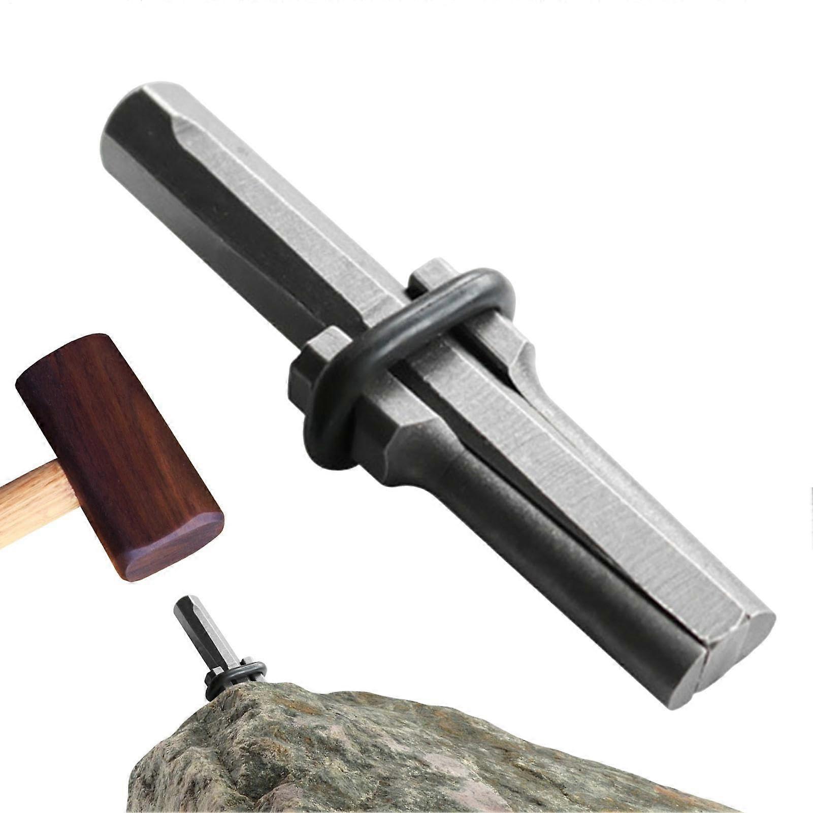 Stone Splitters – Tool Shims A – Splitting Tool Made of Ironstone  Professional Hollow Chisel, Manual Masonry, Concrete Granite 18mm