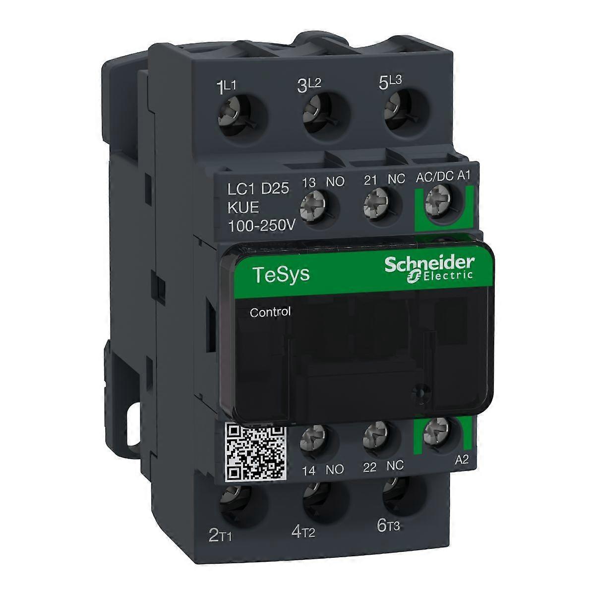 Schneider Contactor 3 Pole 25a 230v Ac Lc1d25kue