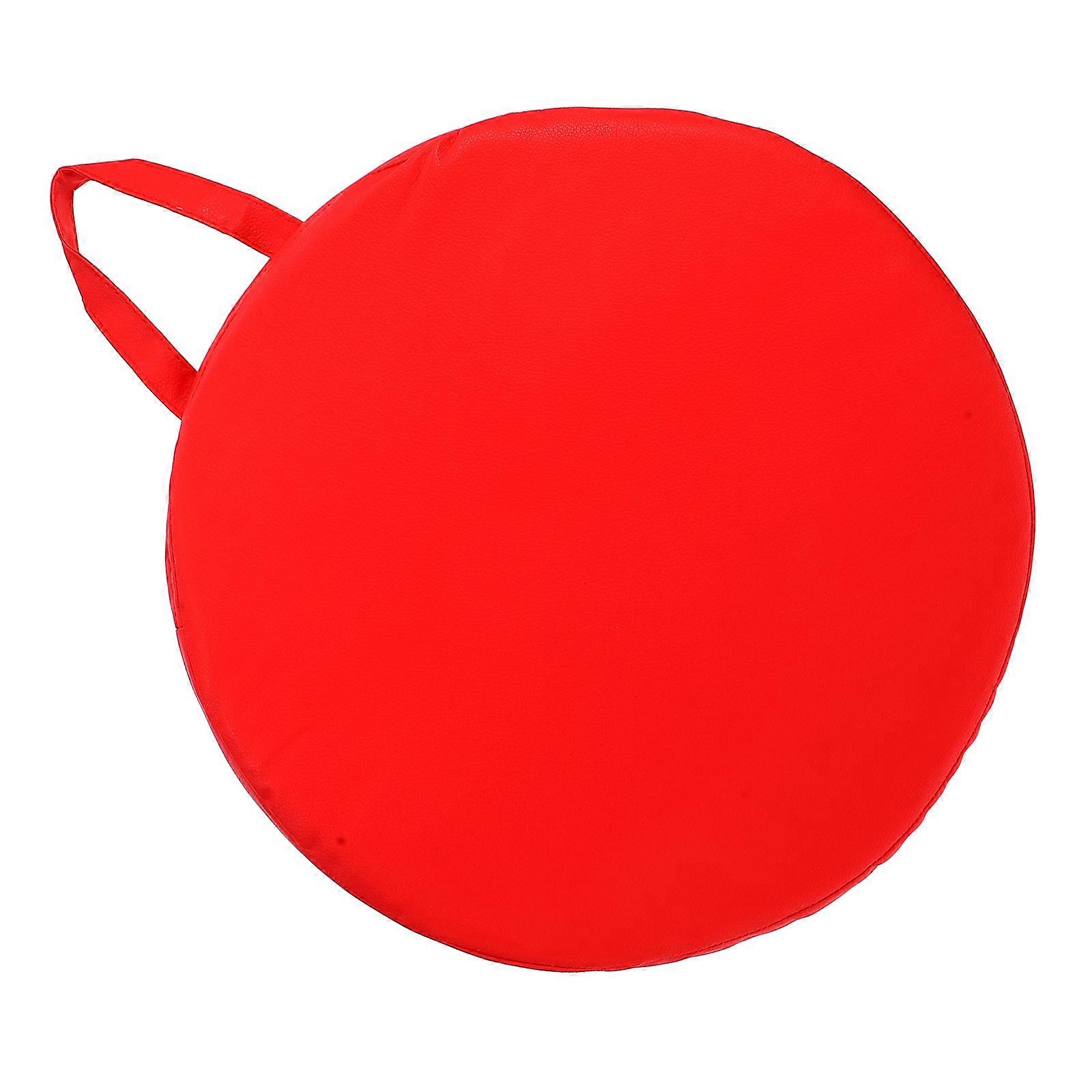 Portable Round Outdoor Seat Cushion with Memory Foam for Camping, Picnic, Patio & Garden Furniture – Soft and Comfortable Mat for Chairs and Travel