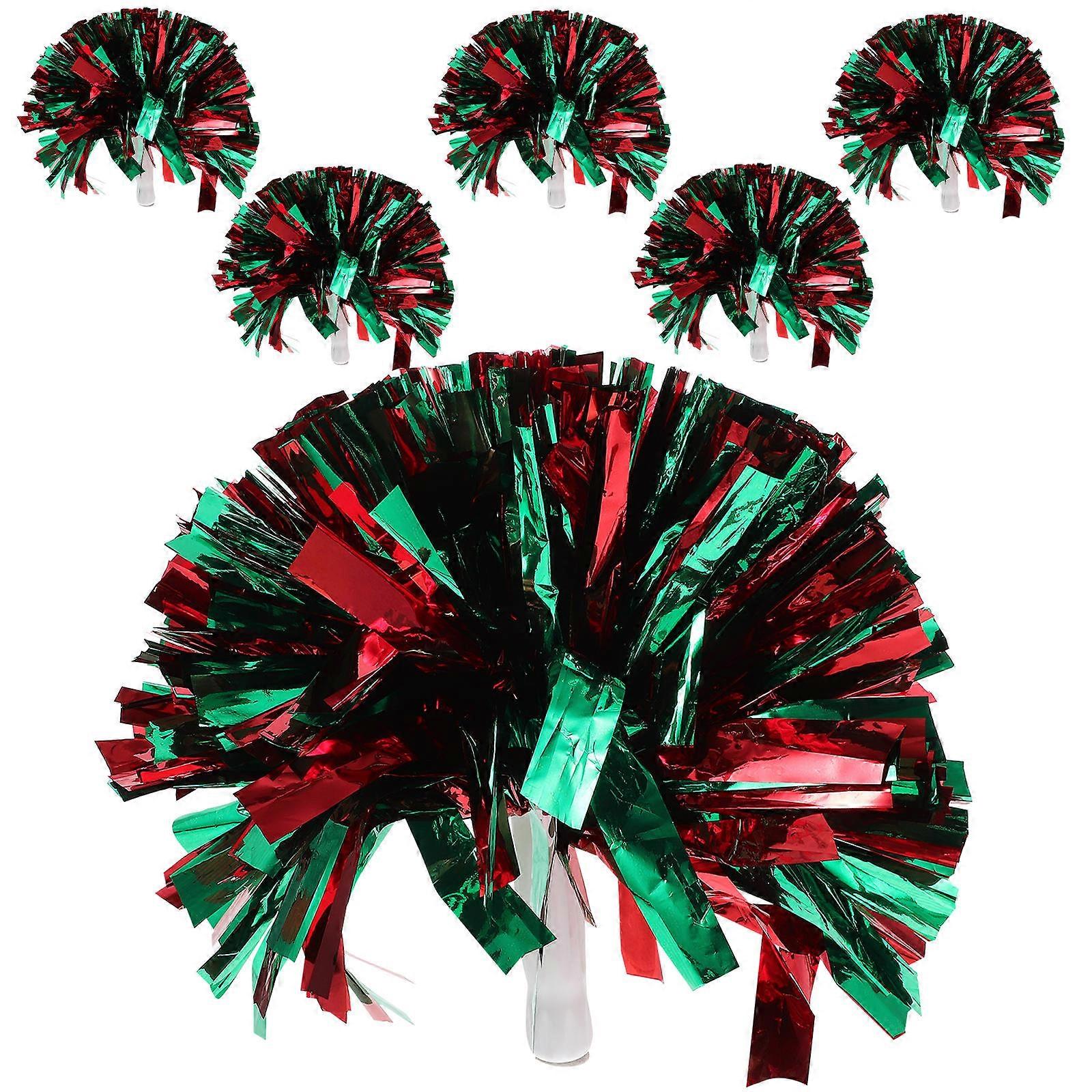 It seems you're referring to a product listing for **cheerleading pom poms**. Here's a refined and professional description based on the title you