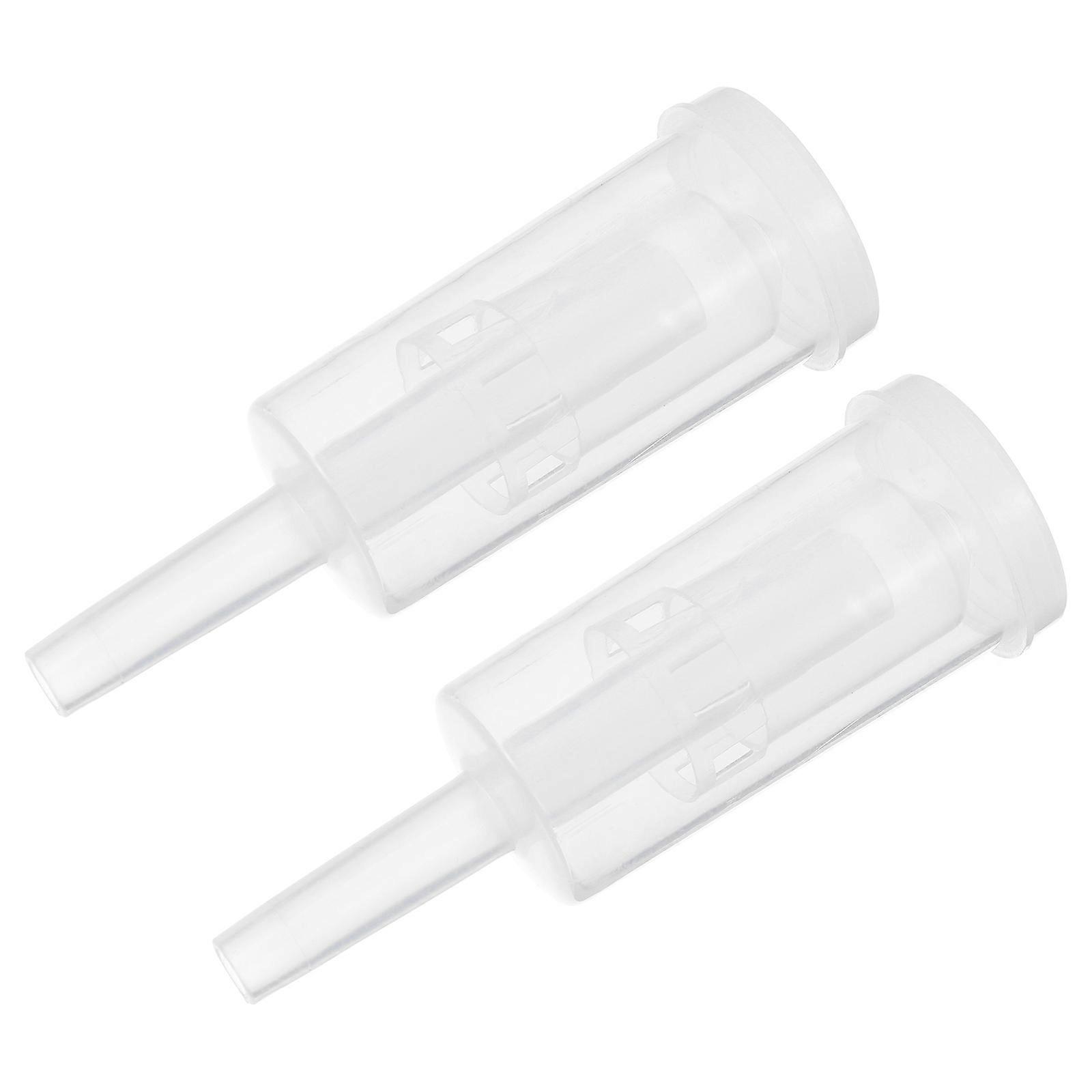 Wine Exhaust Valves for Home Use Made of Plastic 2pcs Transparent Easy to Clean and Store