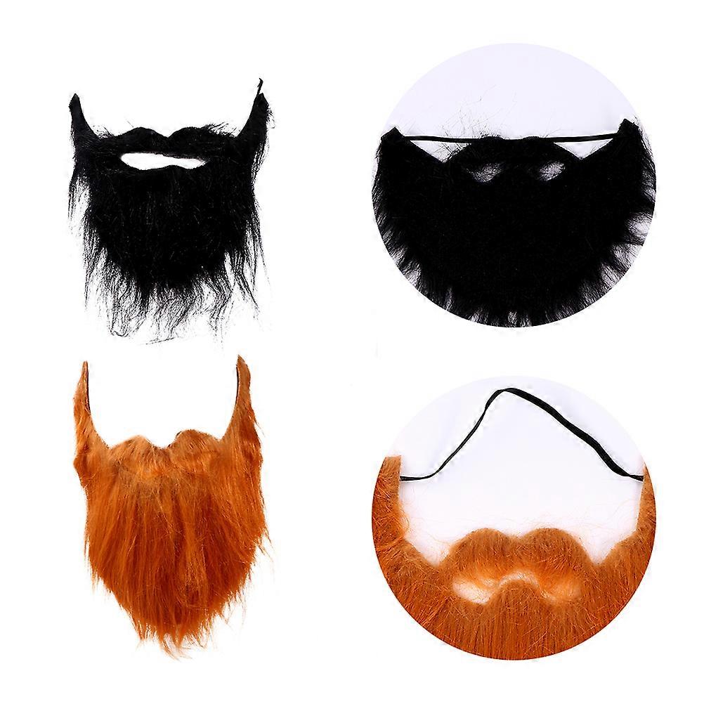 It looks like you're referring to a product listing for **fake beards and mustaches**—likely a set of 4 different styles. These are popular costume