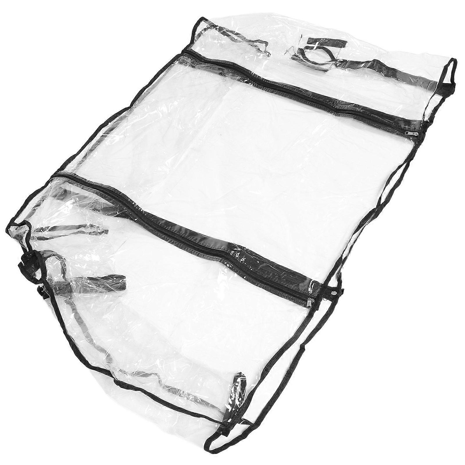 Clear Universal Wagon Canopy For Outdoor Enthusiasts Offering Waterproof And Dustproof Features 1Pack