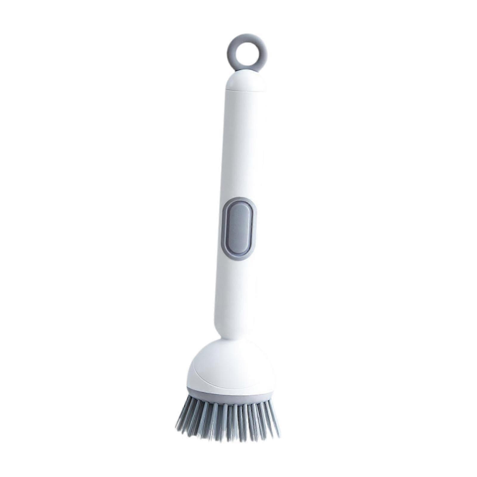 Kitchen Cleaning Brush, Long-Handled Utensil Scrubber, Multi-Function Pot And Pan Cleaner, For Kitchen Cafe Home