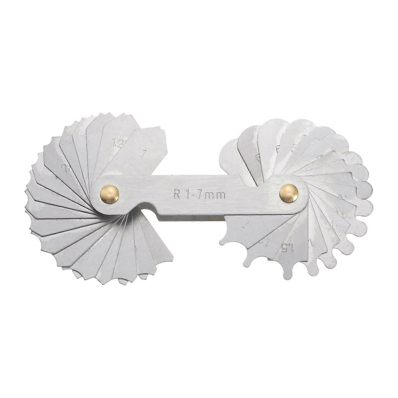 Radius Measuring Tube R17, Alloy Steel Radius Rib Gauge, Portable Concave Convex Tool for Die Making