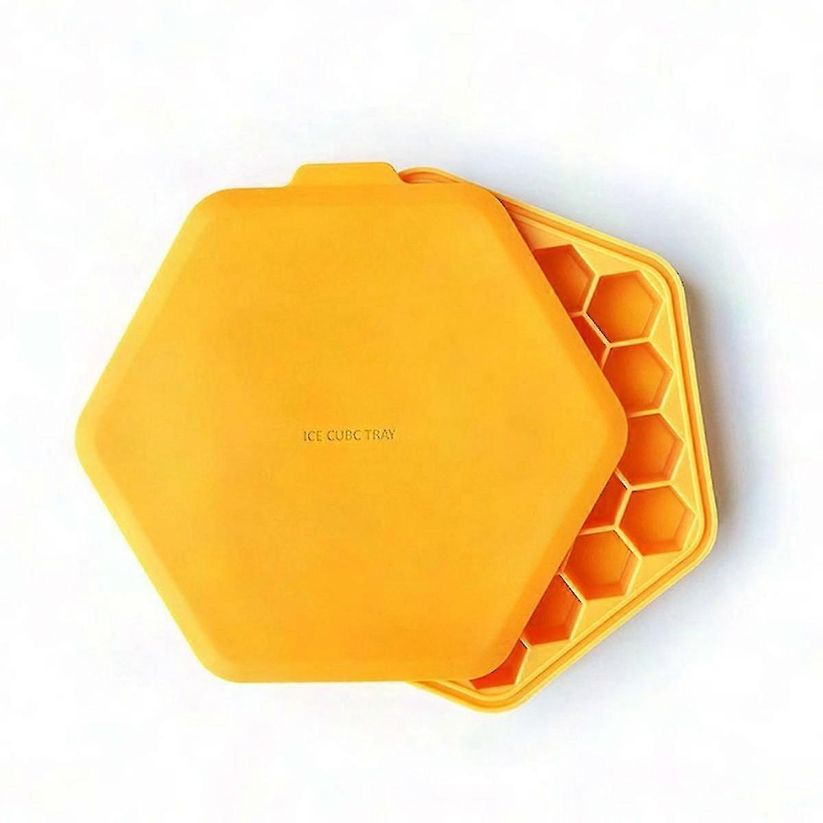 37 Grid Silicone Honeycomb Ice Cube Tray for Cake Chocolate Soap DIY Mold T21c