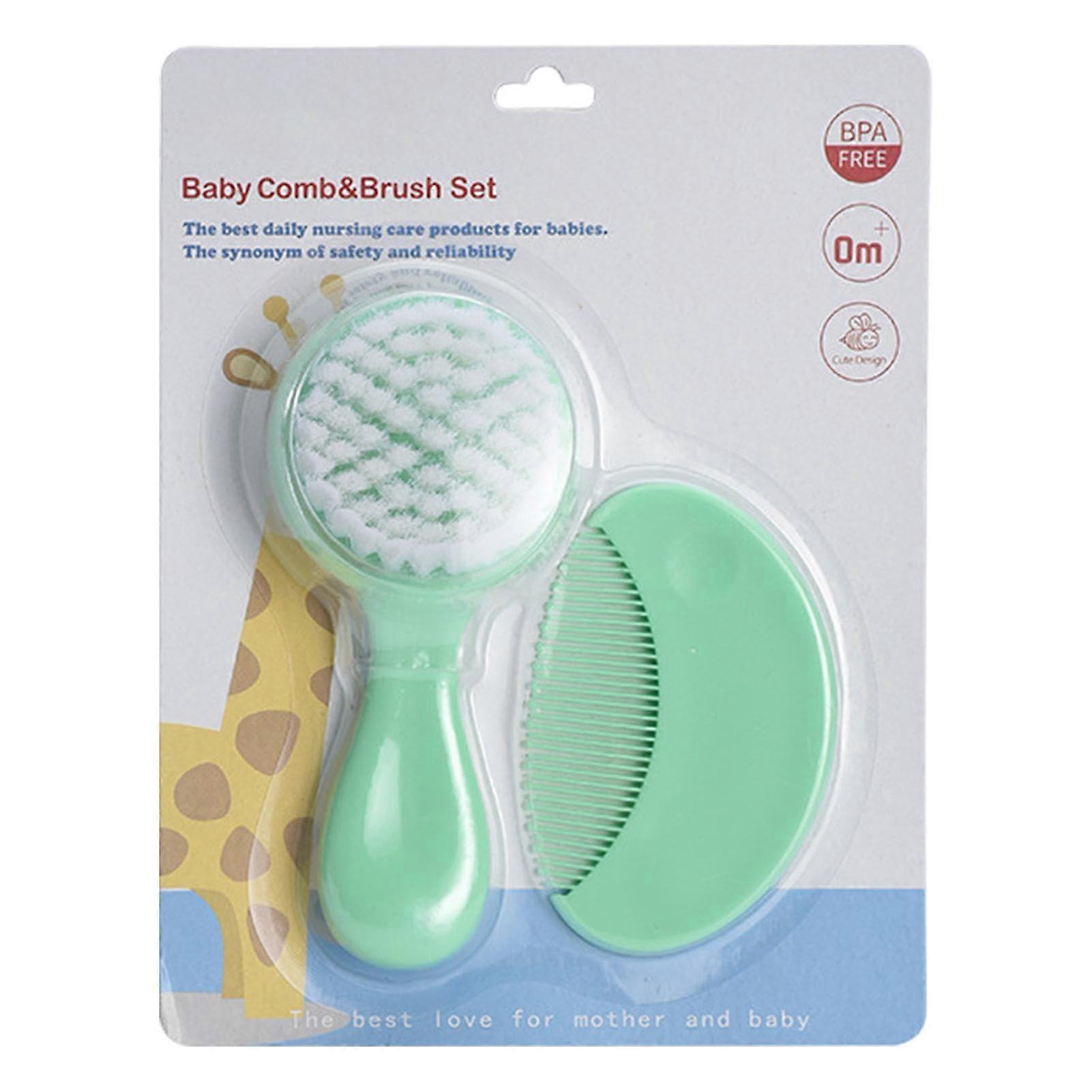 مشط العناية بشعر الأطفال مشط مفك تشابك الشعر فرشاة تنعيم شعر الطفل للأطفال الأولاد ، الفتيات ، الأطفال ، الأطفال الصغار ، الأمهات الحوامل