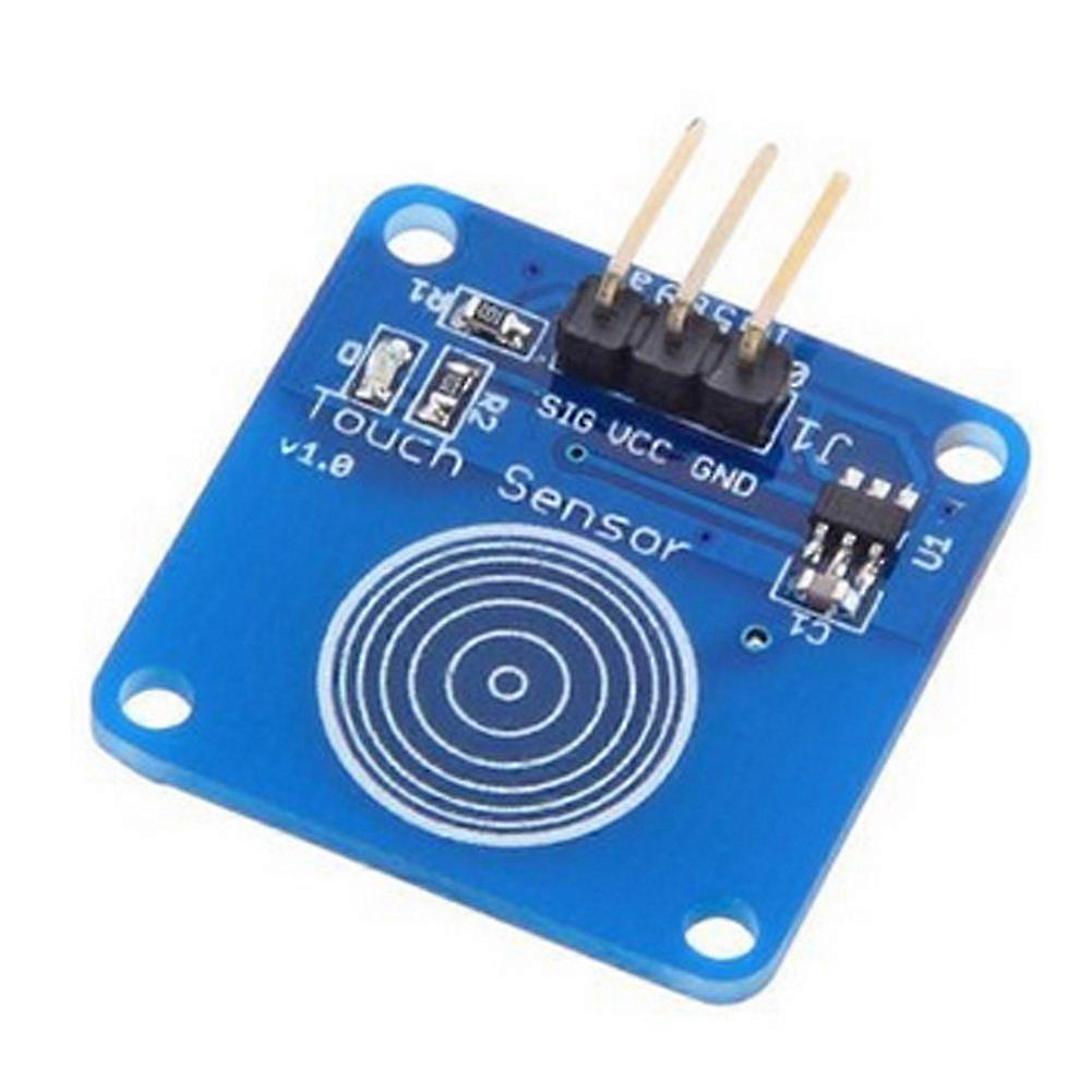 Jog-Type Capacitive Digital Touch Sensor Switch Module for Arduino UNO DUE MEGA, 5V, High Sensitivity, Easy Integration