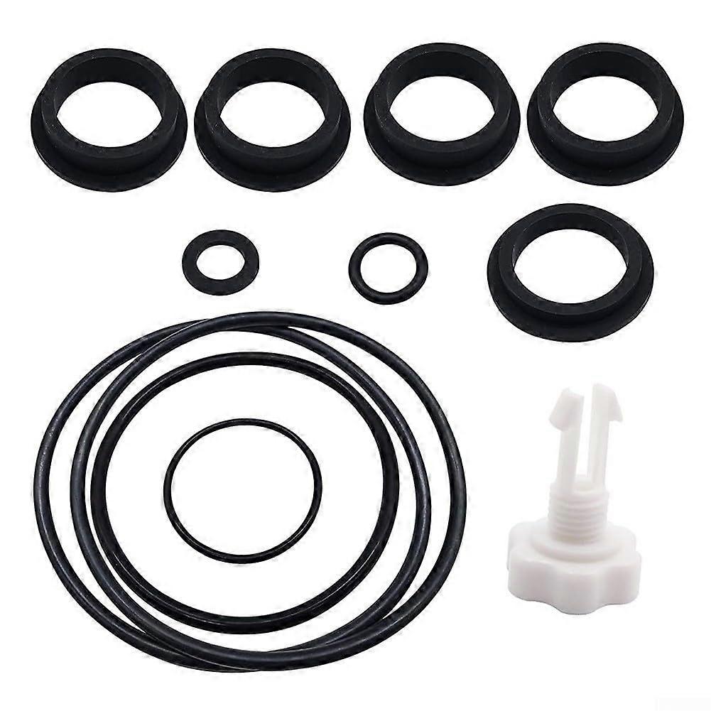 Sandfilterpumpe Ersatz O Ring und Luftablassventil Set Kompatibel für 28637, 28639 Modelle, 1 Zoll Anschluss