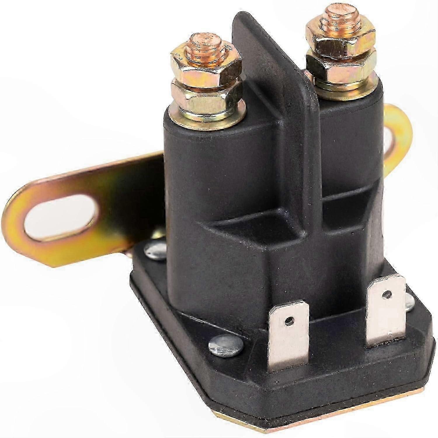 12V Solenoid Relay for Lawn Tractor Starter Systems Compatible with Multiple Models and Brands hwy
