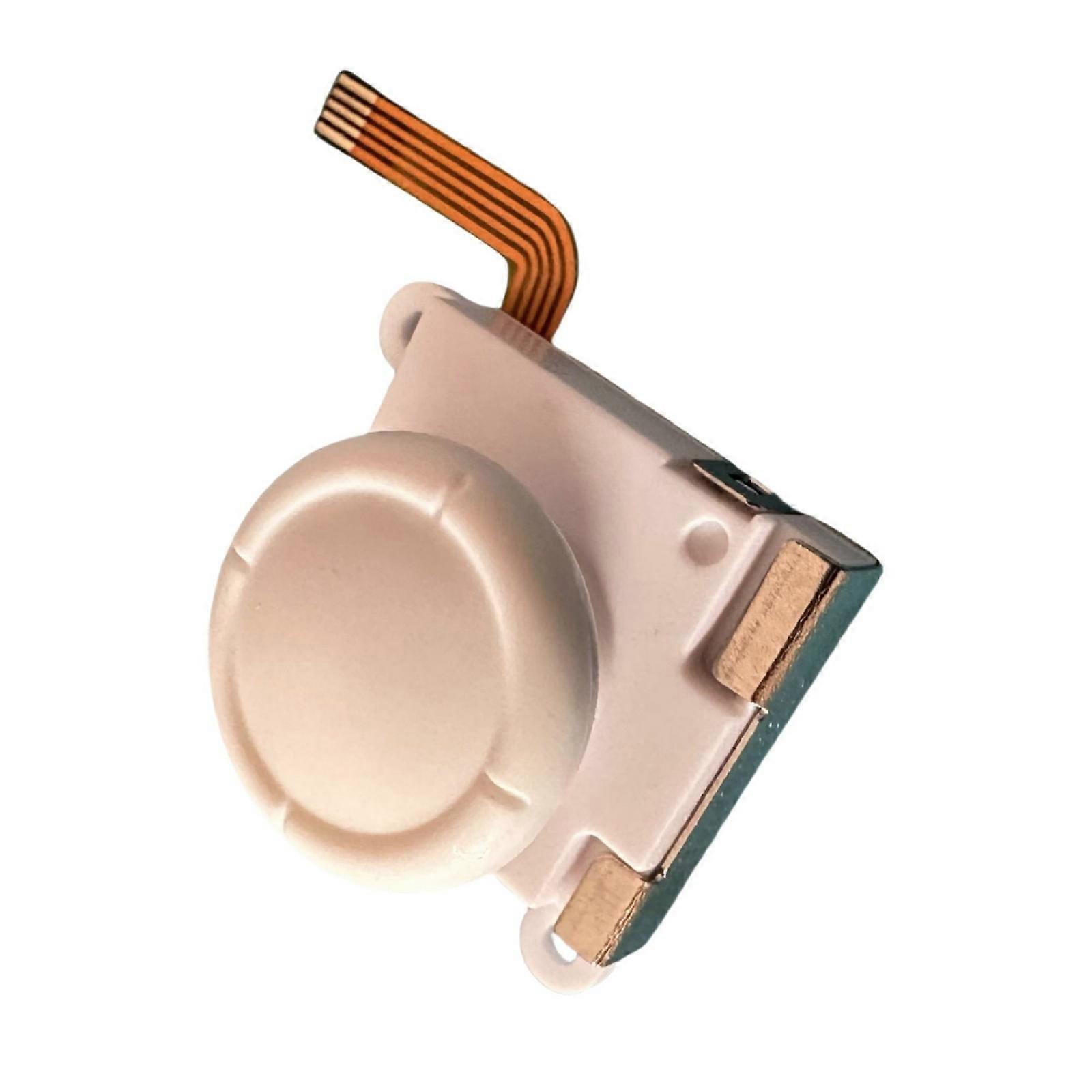 Hall Effect Joystick Analog Stick Replacement for NS Handheld Game Console Gaming Accessory Repair Parts  White