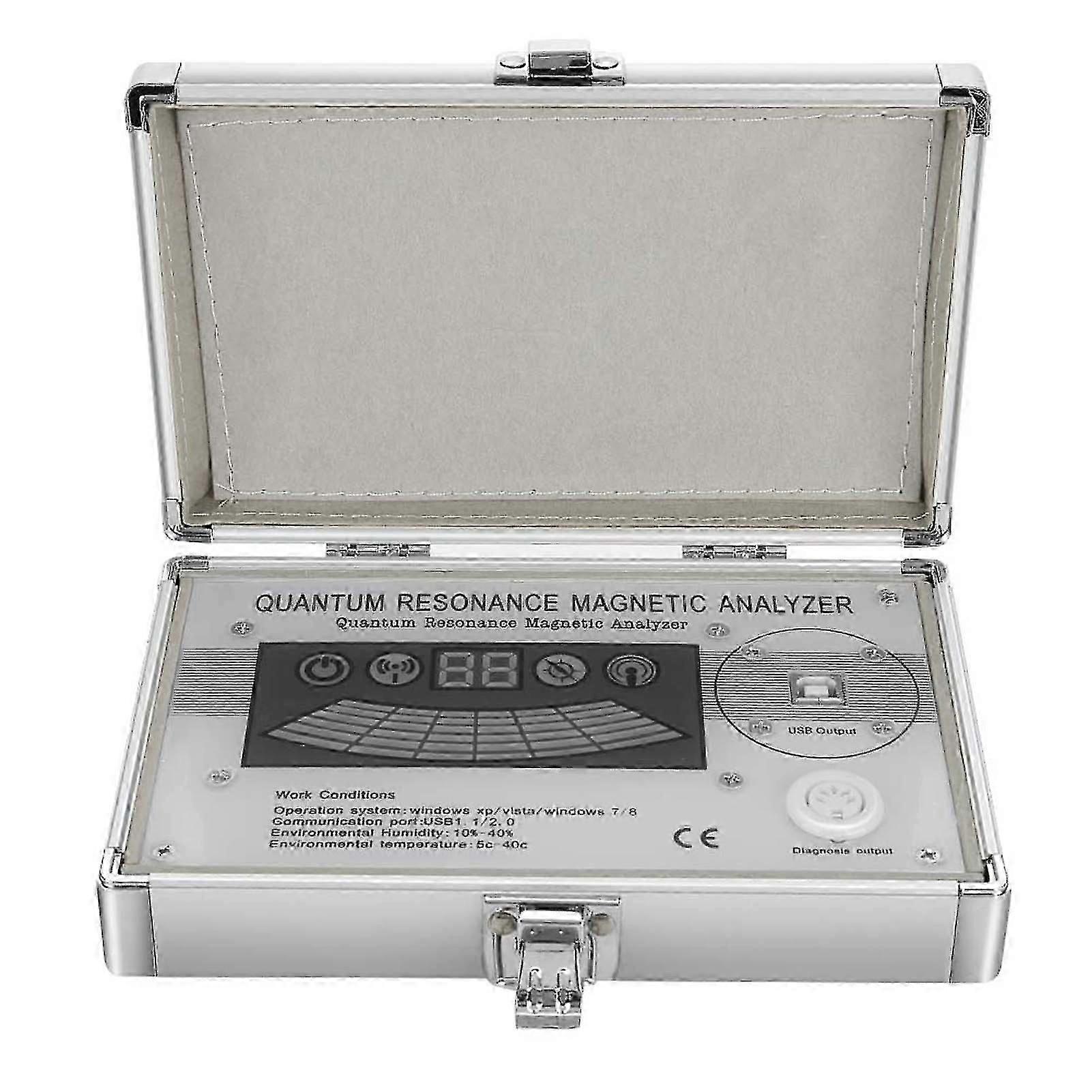 Quantum Magnetic Resonance Human Body Analyzer Sub Health Diagnostics Device With Usb Cable