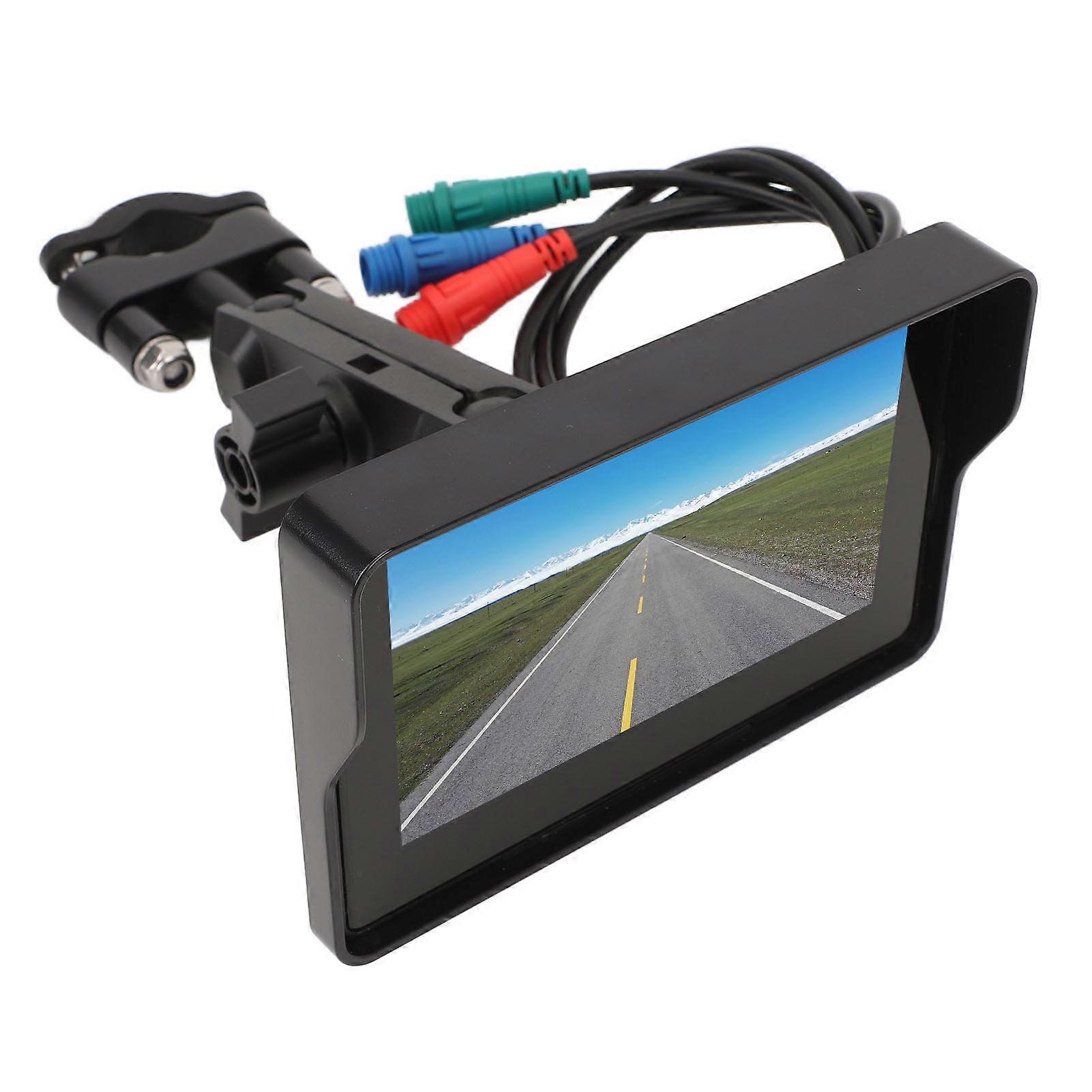 5in IPS Motorcycle GPS Navigator F133 Dual Bluetooth IP67