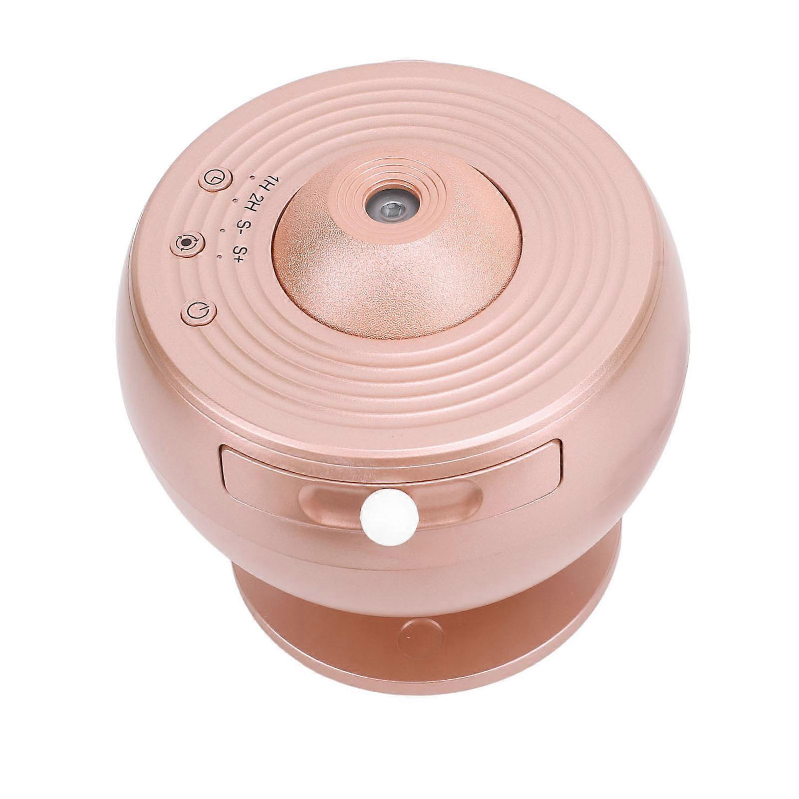 Star Projector Lamp with 12 Film Discs, Rose Gold, 12.5㎡ Coverage