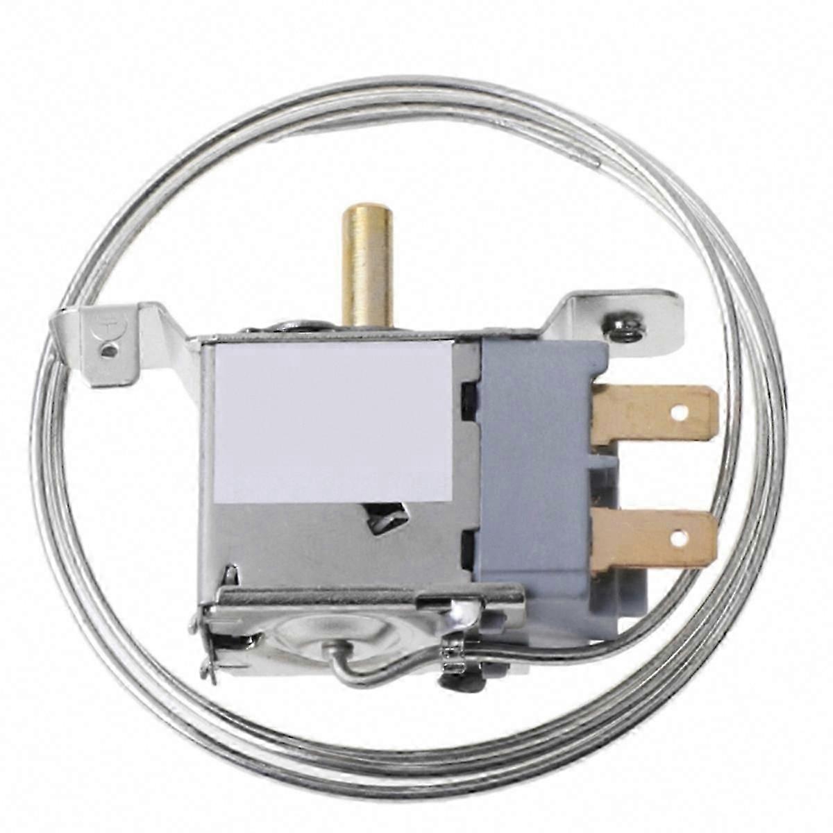 2Pin Refrigerator Thermostat, Household Metal Temperature Controller for Fridge Freezer