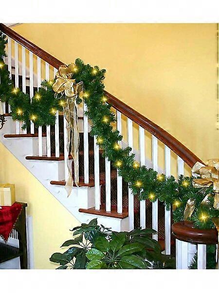 Pine needle vine wreath, 1pc, PE material