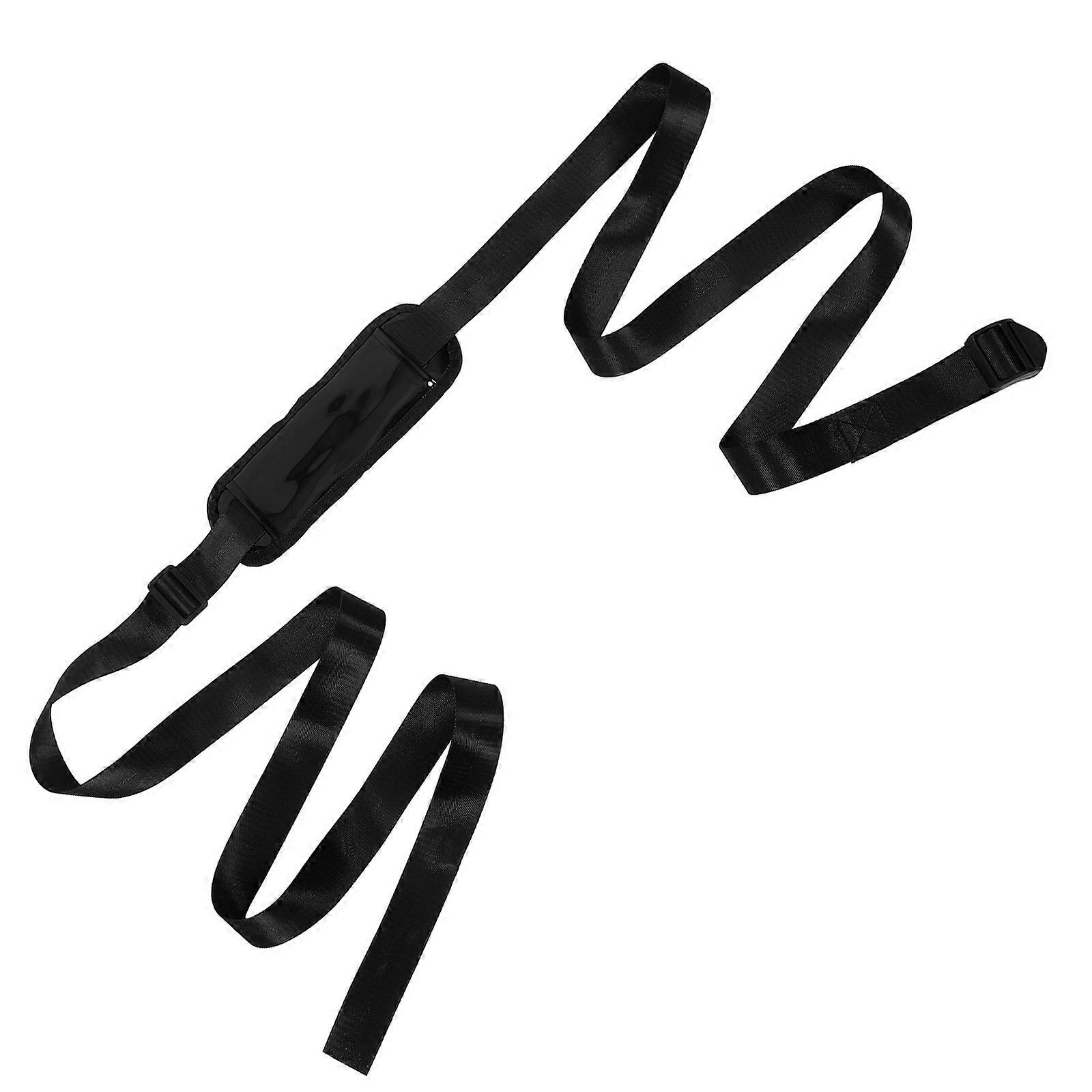 Thickened Straps Black Durable Nylon Construction for Outdoor Use