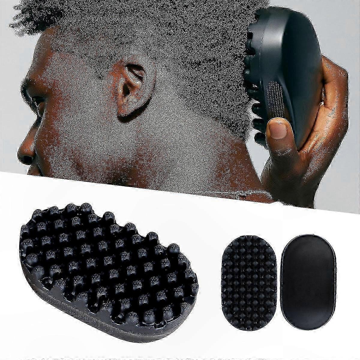 Twist Curl Comb for Afro Curls, Washable Silicone Hair Brush, Durable Curling Tool for Styling