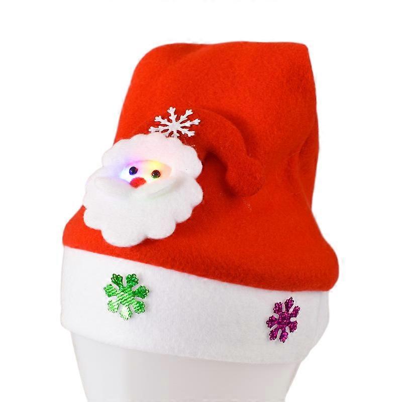 Christmas hats, glowing and non-glowing styles, multi-style designs suitable for multiple scenarios