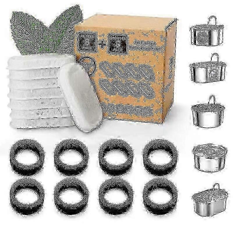 Strong Filtration Purification Water Smart Pet Drinking Machine Filter Element