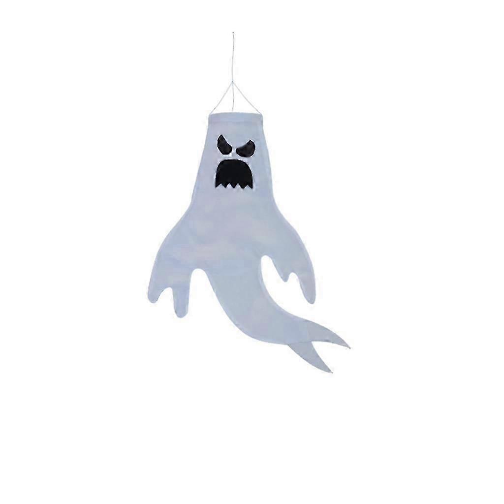 Halloween Decorations Ghost Windsock Hanging Spooky Flag Wind Streamer Yard Prop