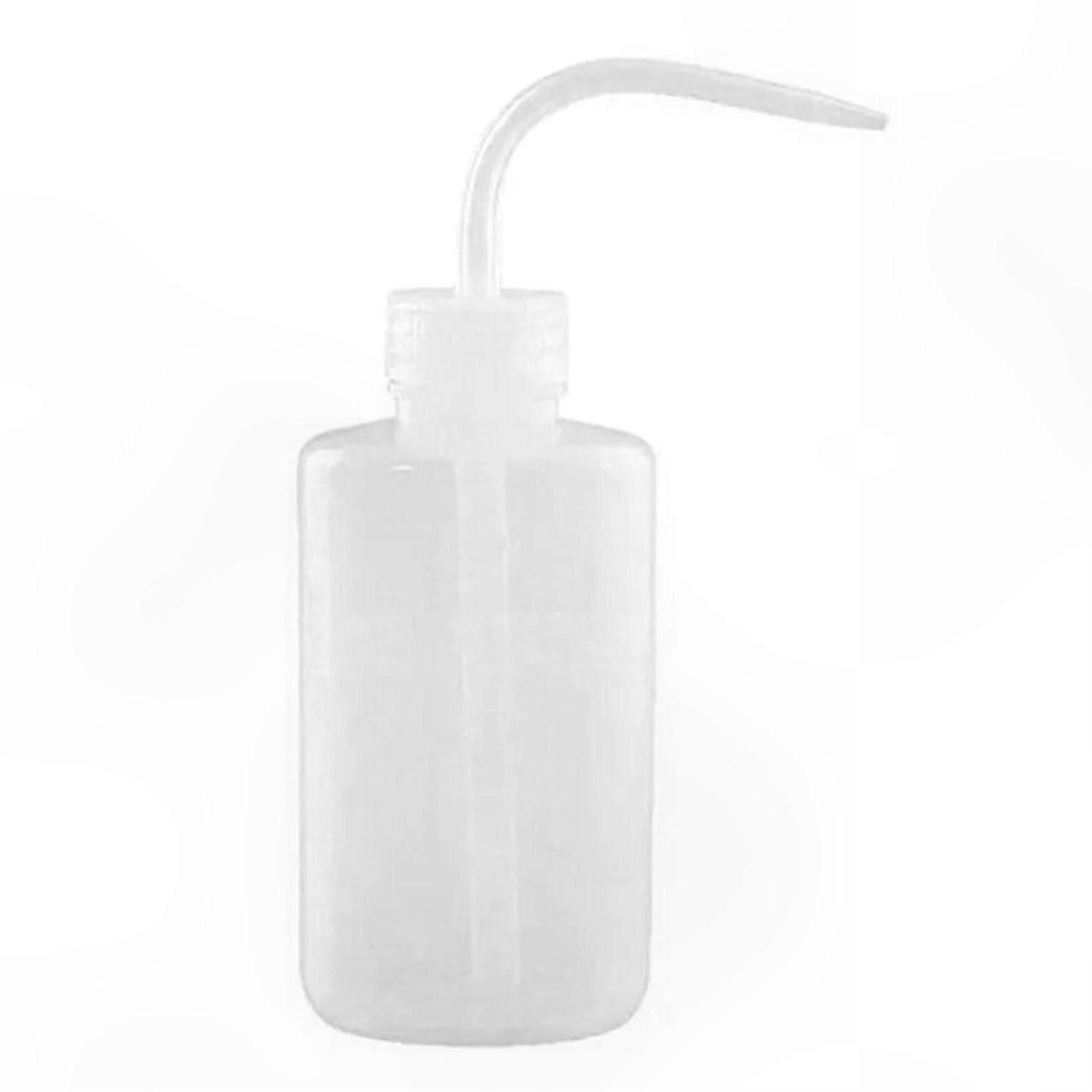 250ML LDPE Squeeze Bottle with Graduations, Curved Spout for Precise Pouring and Multipurpose Use