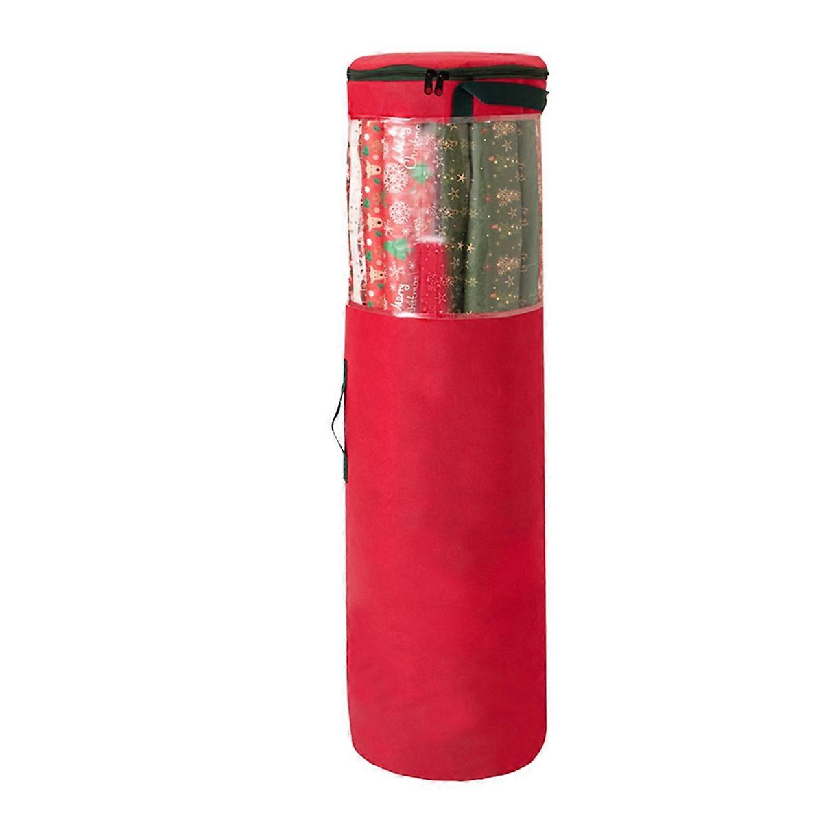 Wrapping Paper Storage Bag Wrapping Paper Organizer Under Bed for Storing Multiple Rolls of Gift Wr