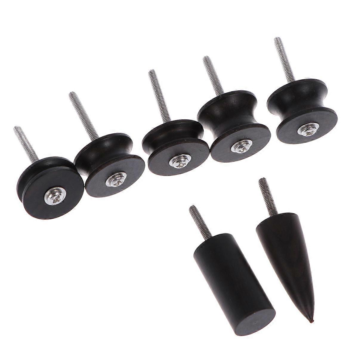 Ebony Burnisher Electric Polished Head Tools for 7Pcs Set