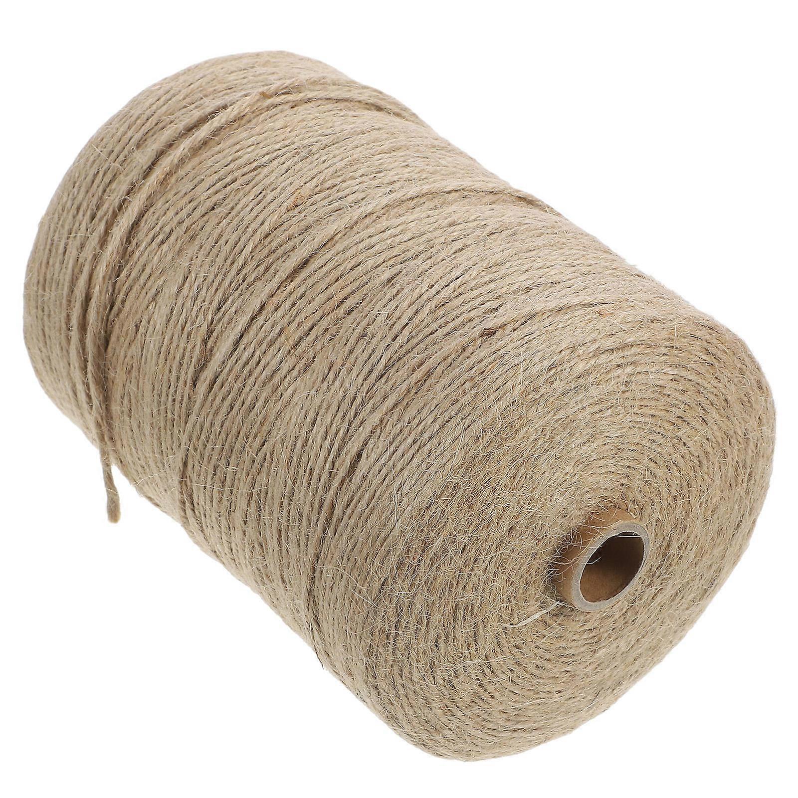 Handmade Paper Cord Craft Making Kraft Paper Rope Khaki Material for 1 Roll