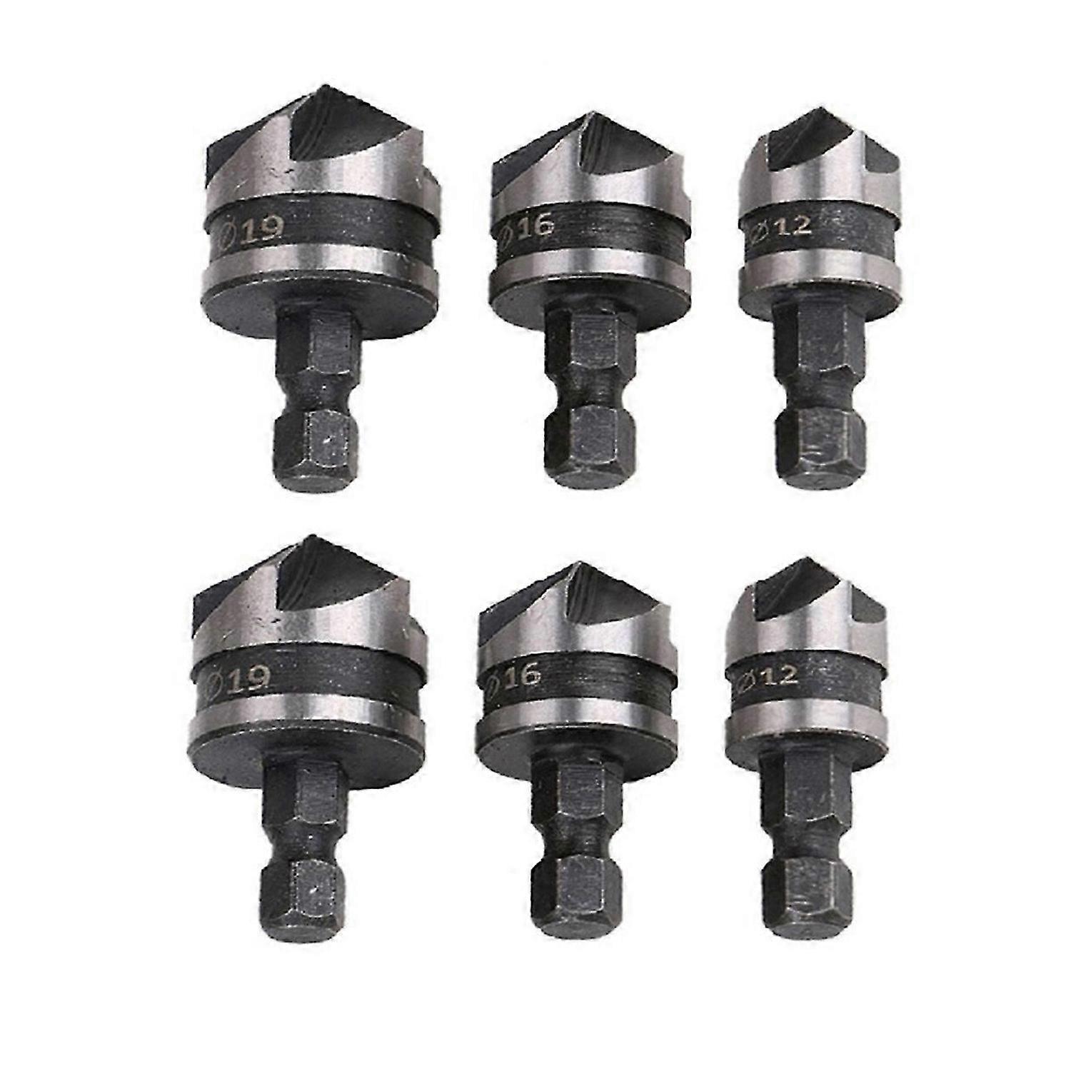 Hexagon Shank Five-Edge Chamfering Tools