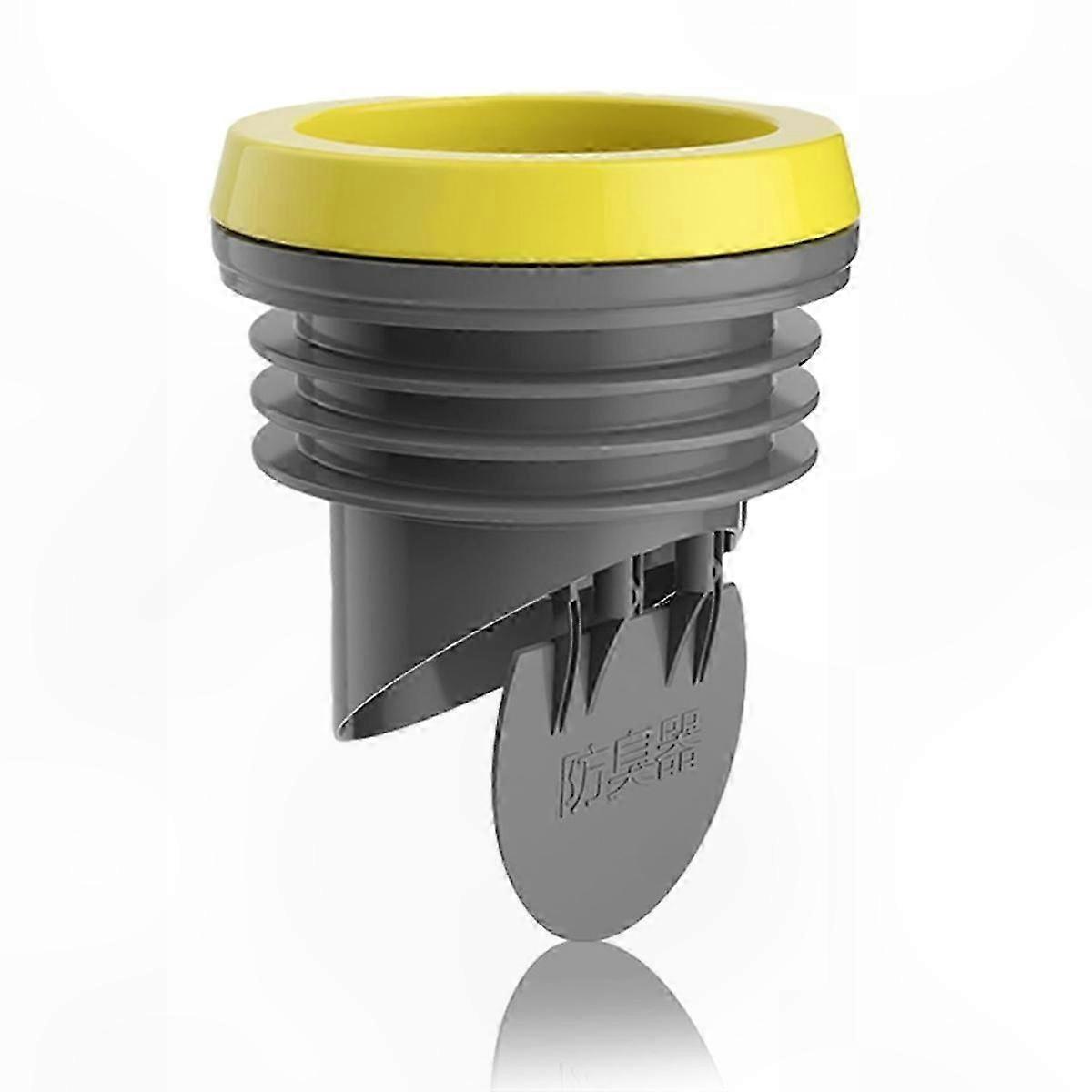 Wax Toilet Flange Ring with Anti-Backflow Valve - Fits 3.2-4 Inch Waste Pipes, Easy to Install, Durable and Reliable Solution