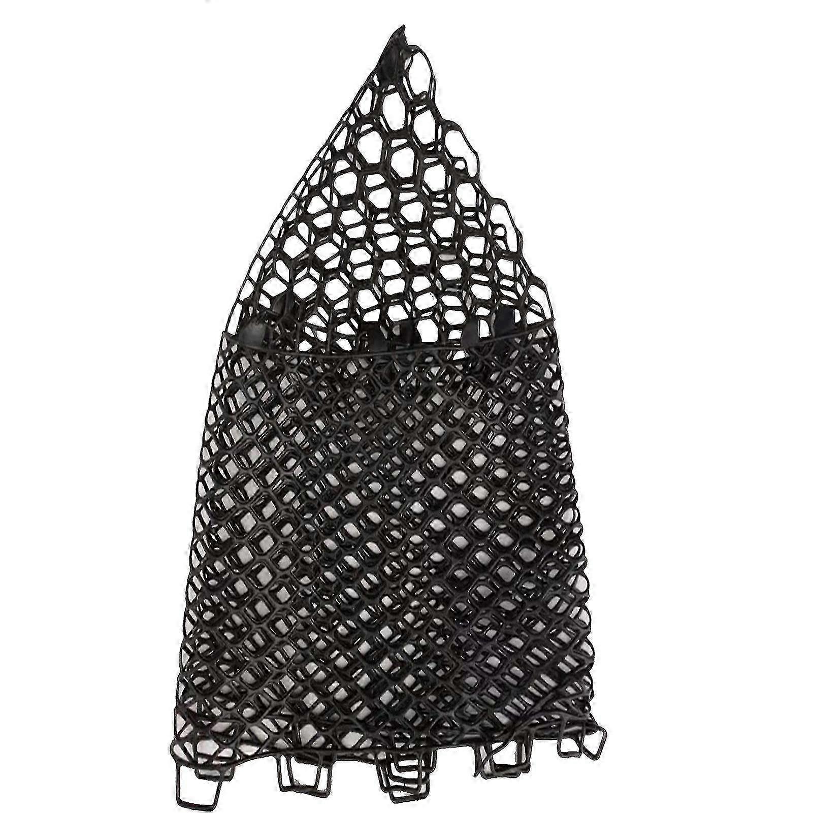 Universal Wear-resistant Rubber Snag-Free Fishing Landing Net Replacement for Outdoor Use