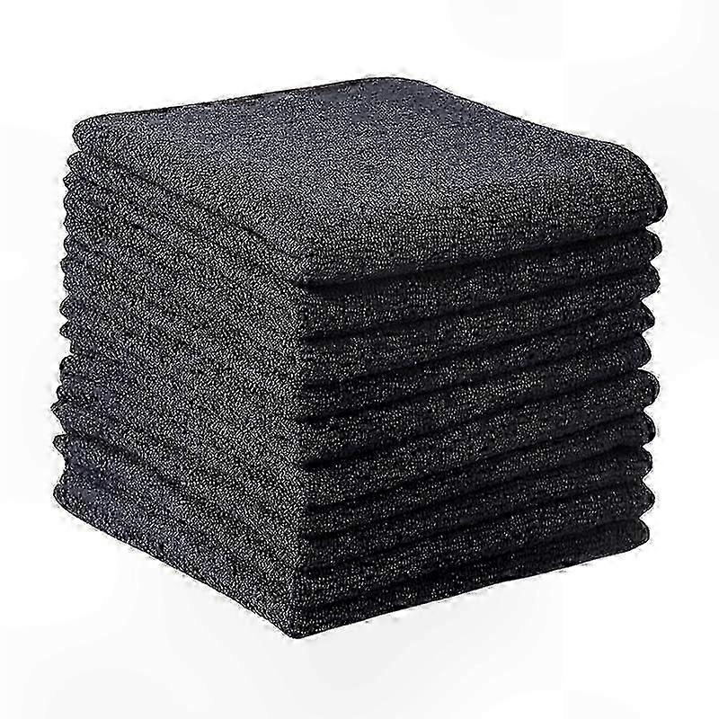 Ultra-Soft Microfiber Cloths, 20-Pack, Multi-Purpose Towels for Cleaning, Drying, and Dusting in Kitchen, Car, and Home