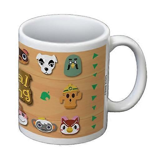 Animal Crossing Character Faces Mug