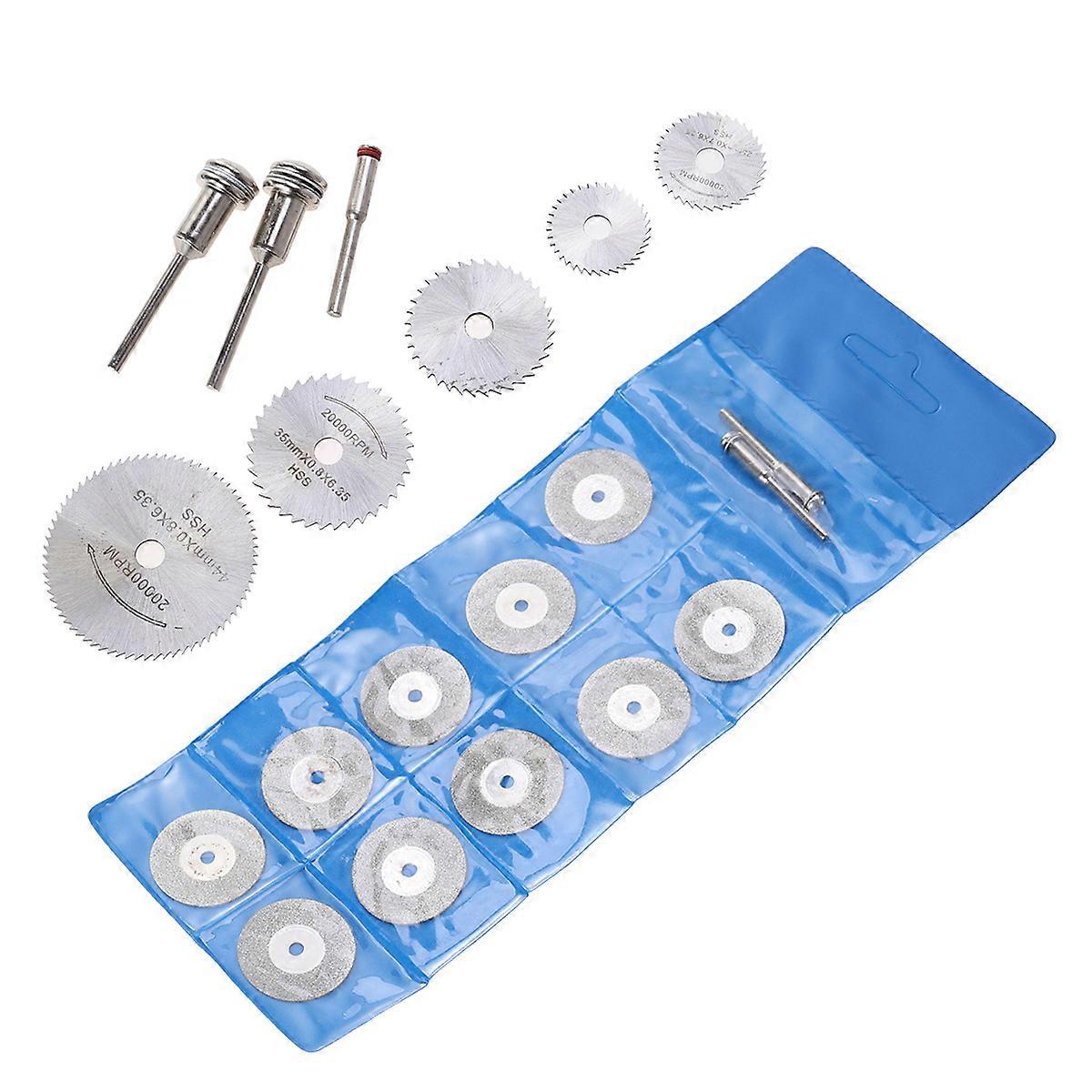 Crosscut Tool Hss Mini Circular Wheel for Cutting 40Pcs Silver Discs