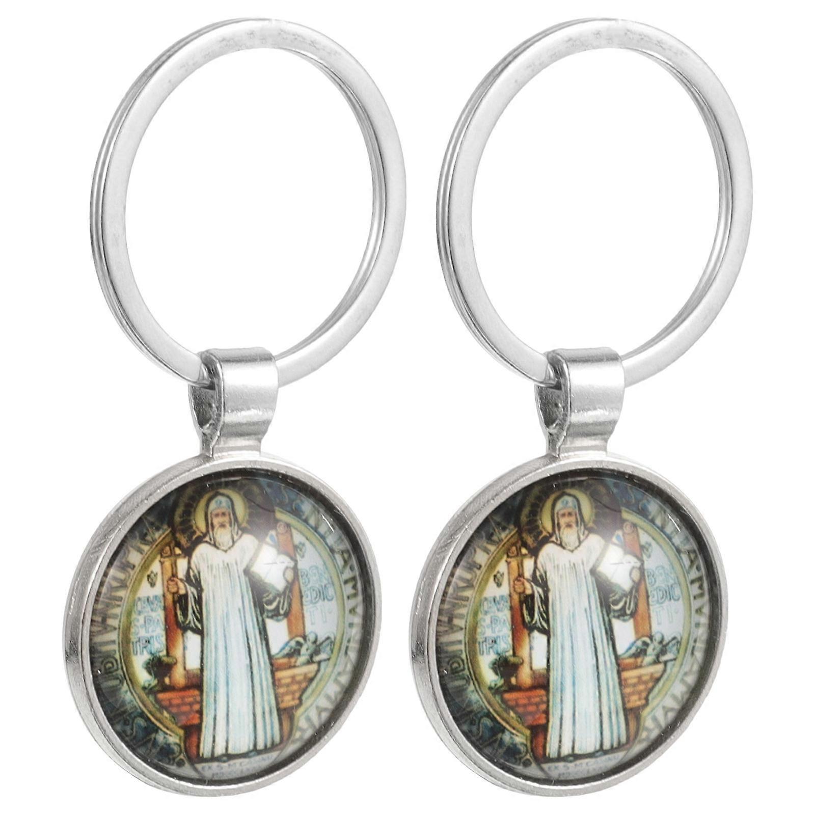 Delicate Design Metal Key Pendants for Decoration 10Pcs Keychains