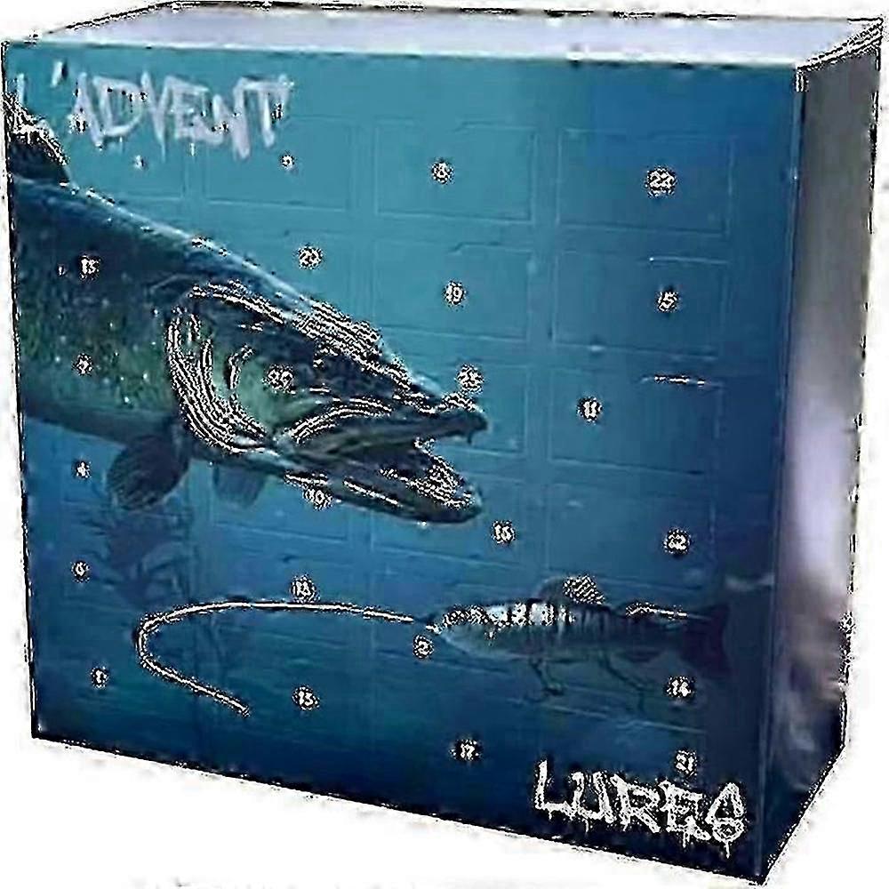 LADVENTLURES 2024 Adventskalender för fiske locka till jul