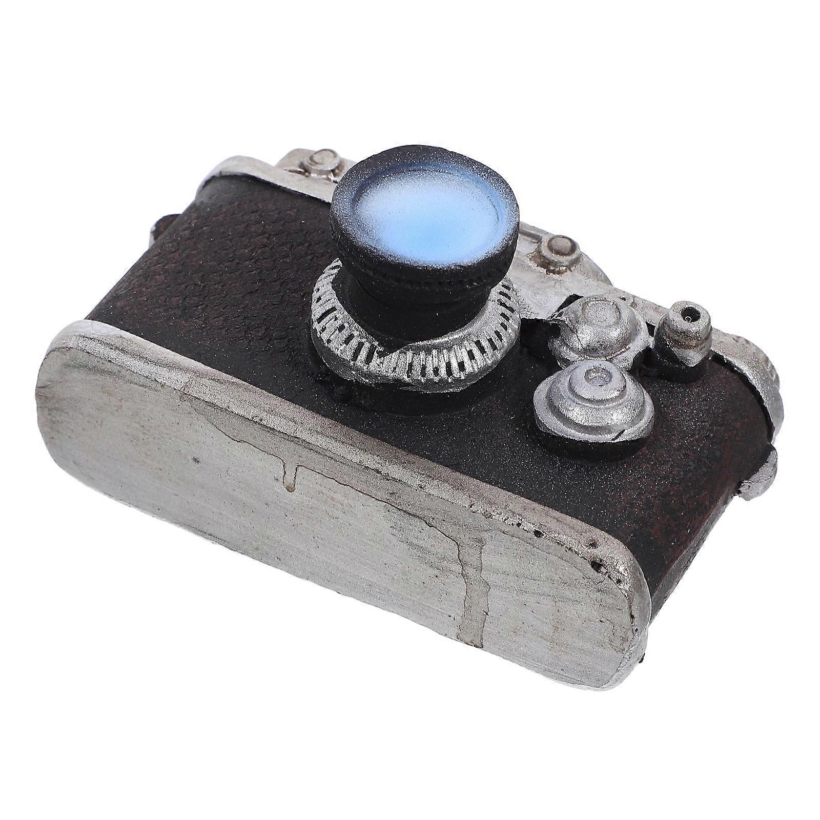Retro Camera Model Photography Prop for Decor 5Pcs Camera Figurines