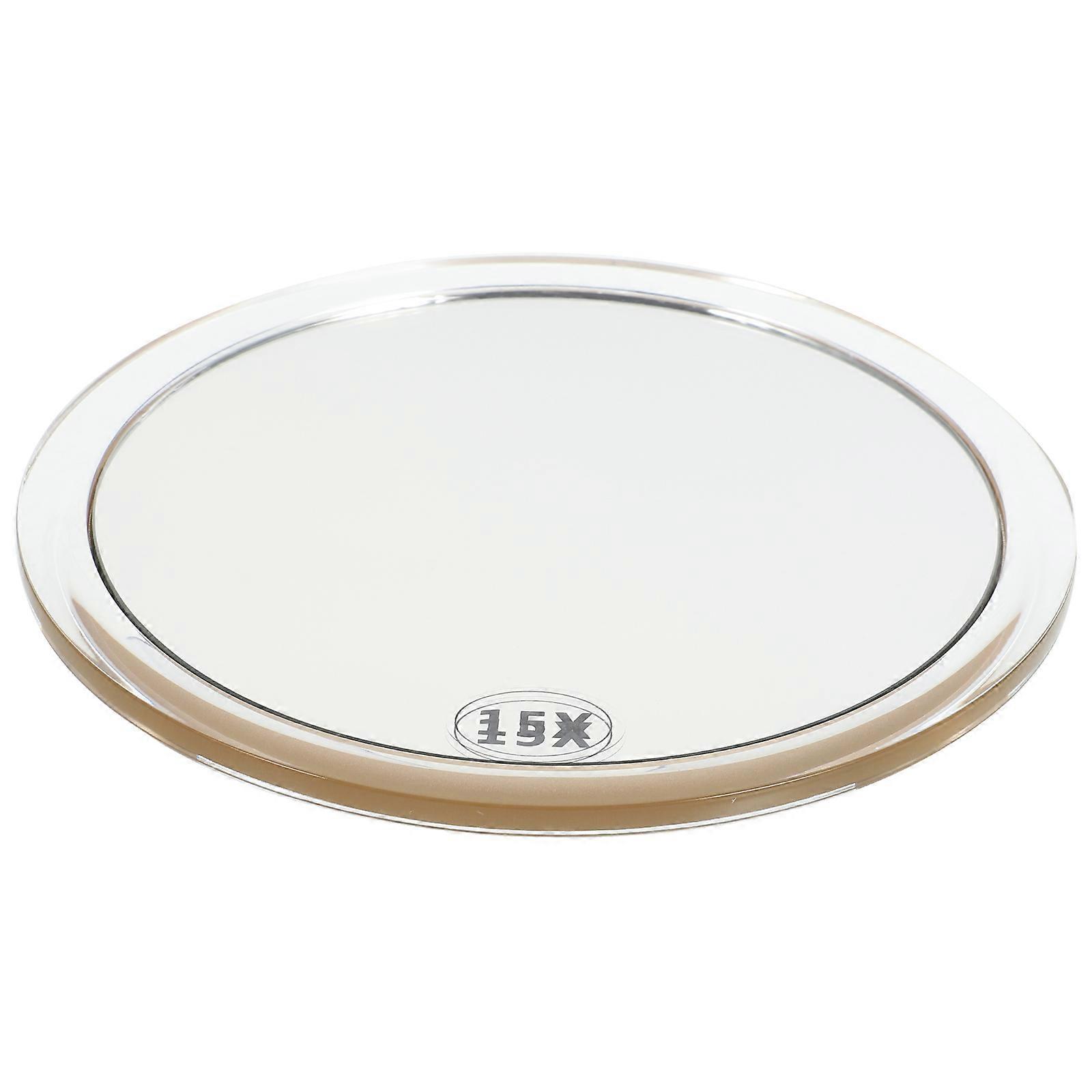 Magnification Mirror with Suction Cup for Makeup 2Pcs Single Side Bathroom Mirrors