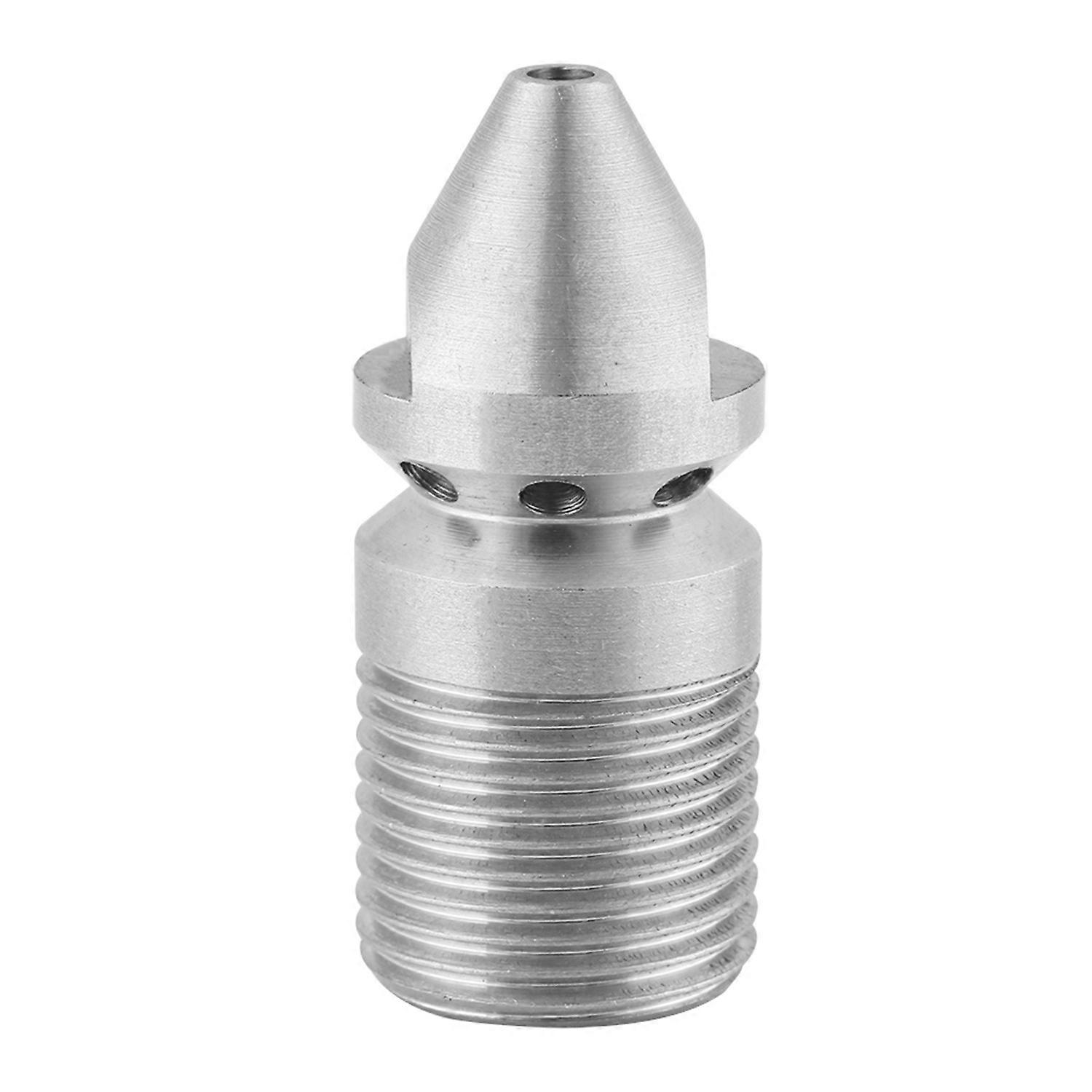 Features:
Made from high quality 304 stainless steel, this sewer jetter nozzle is durable and rust r