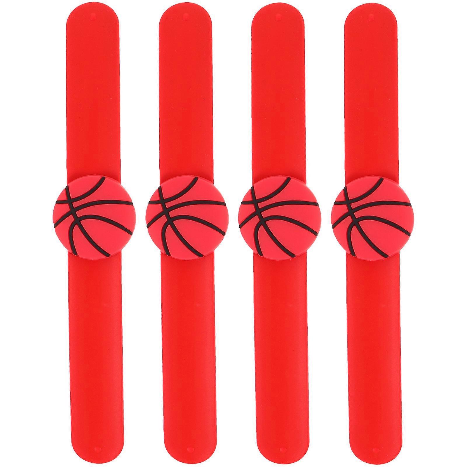 8 Pcs Slap Wristbands For Kids Plaything Smooth Texture Fit For Birthdays And Dance Parties