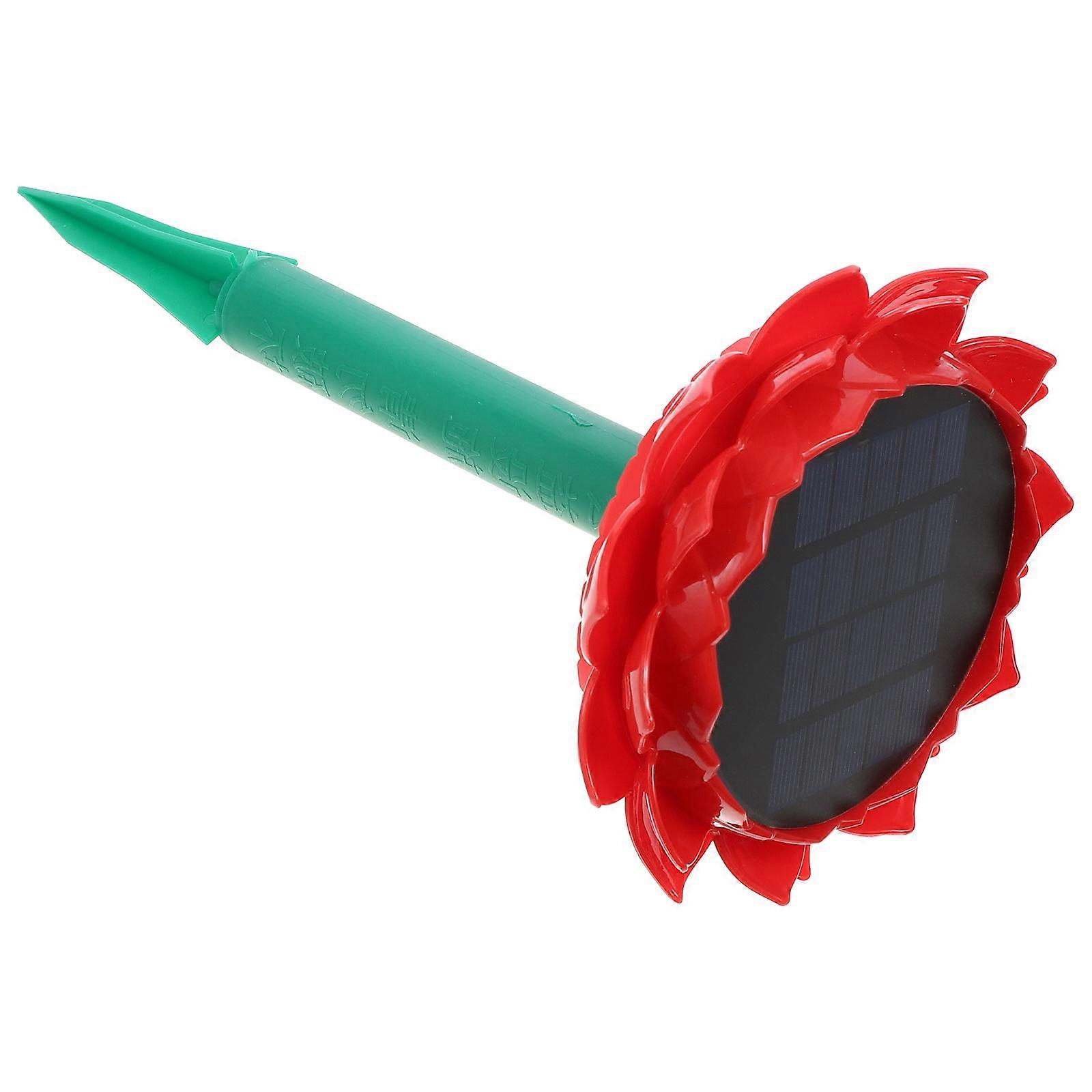 Outdoor Wireless Speaker Lotus Shaped for Outdoor Use 2Pcs Solar Powered Device