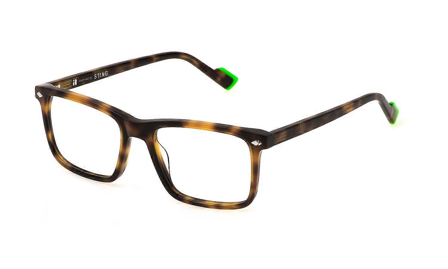 Eyewear Frames Sting VST508L 0741 AVANA GIALLA LUCIDA 50/17/140 Small Size