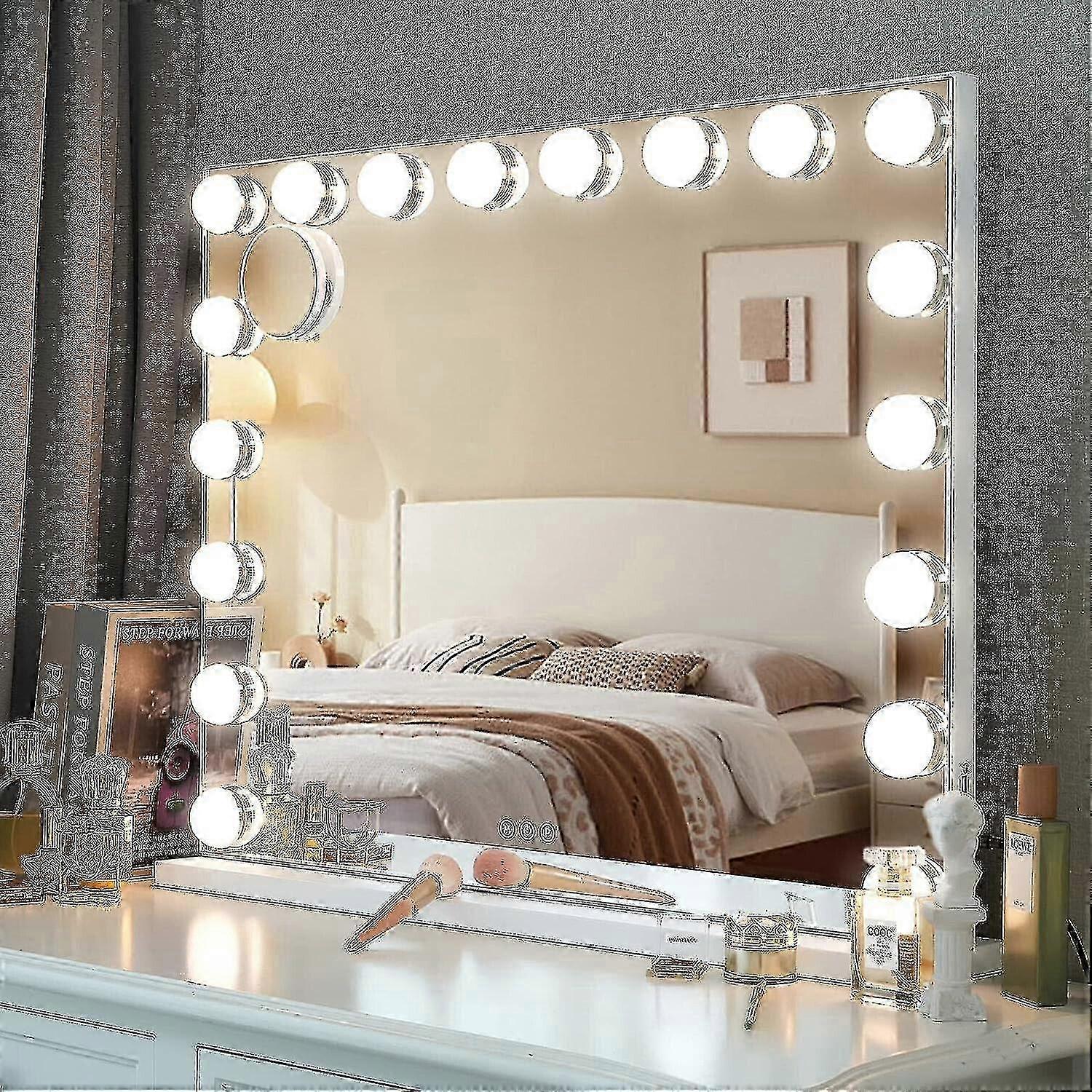2025 Led Hollywood Makeup Mirror Light Mirror Dimmable Led Bulbs (light Bulb Only) Dd.