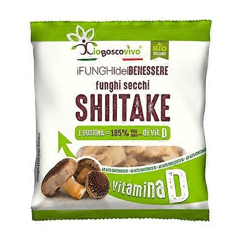 Organic shiitake mushroom slices 8 g