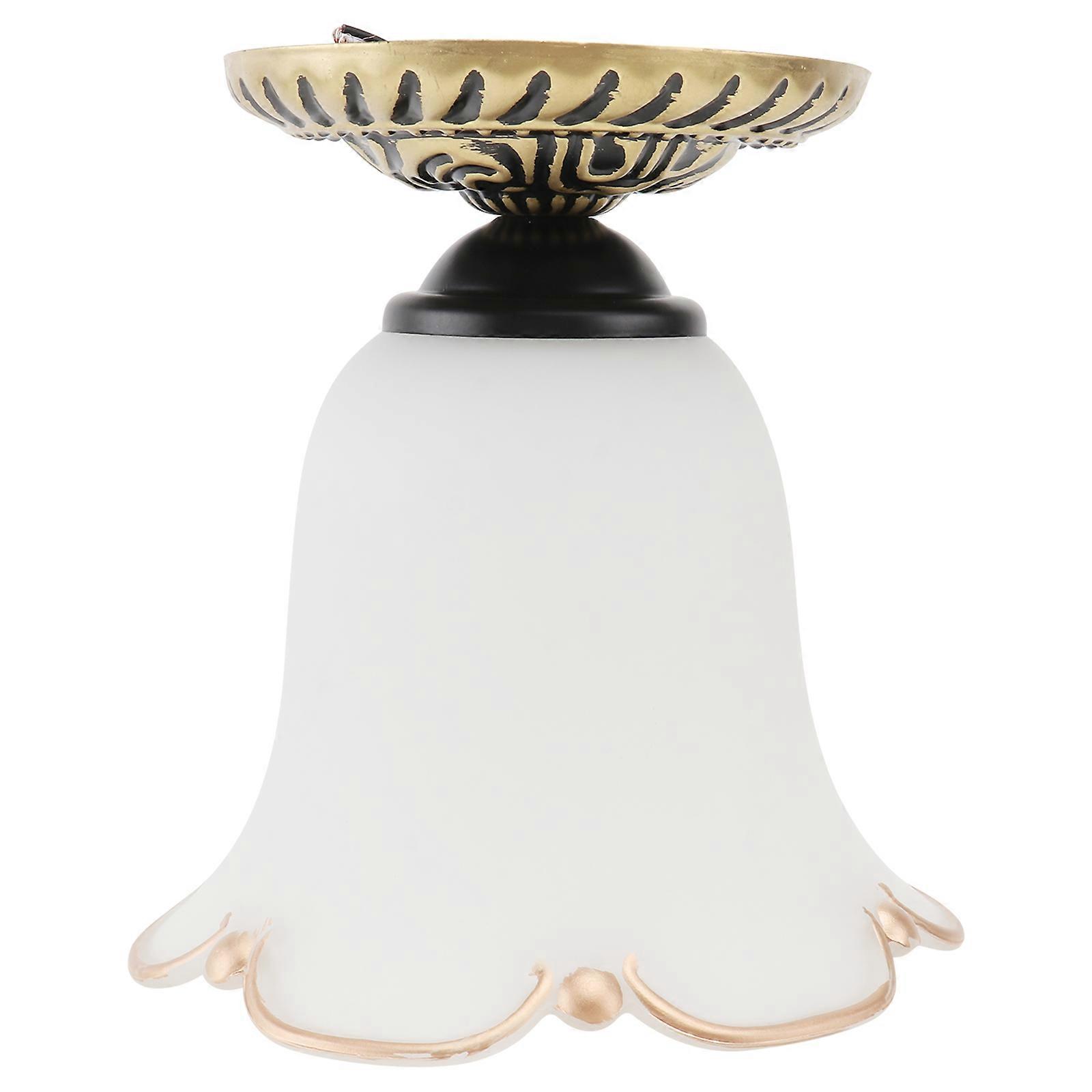 Balcony Light Decorative Lamp for Home Use 2Pcs White Simple Ceiling Lamp